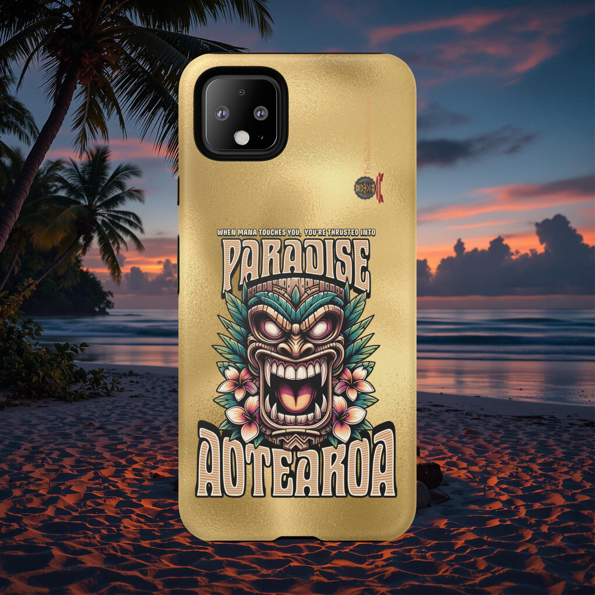 Aotearoa – Tiki Maori &amp; Ancestral Mana Shockproof Case