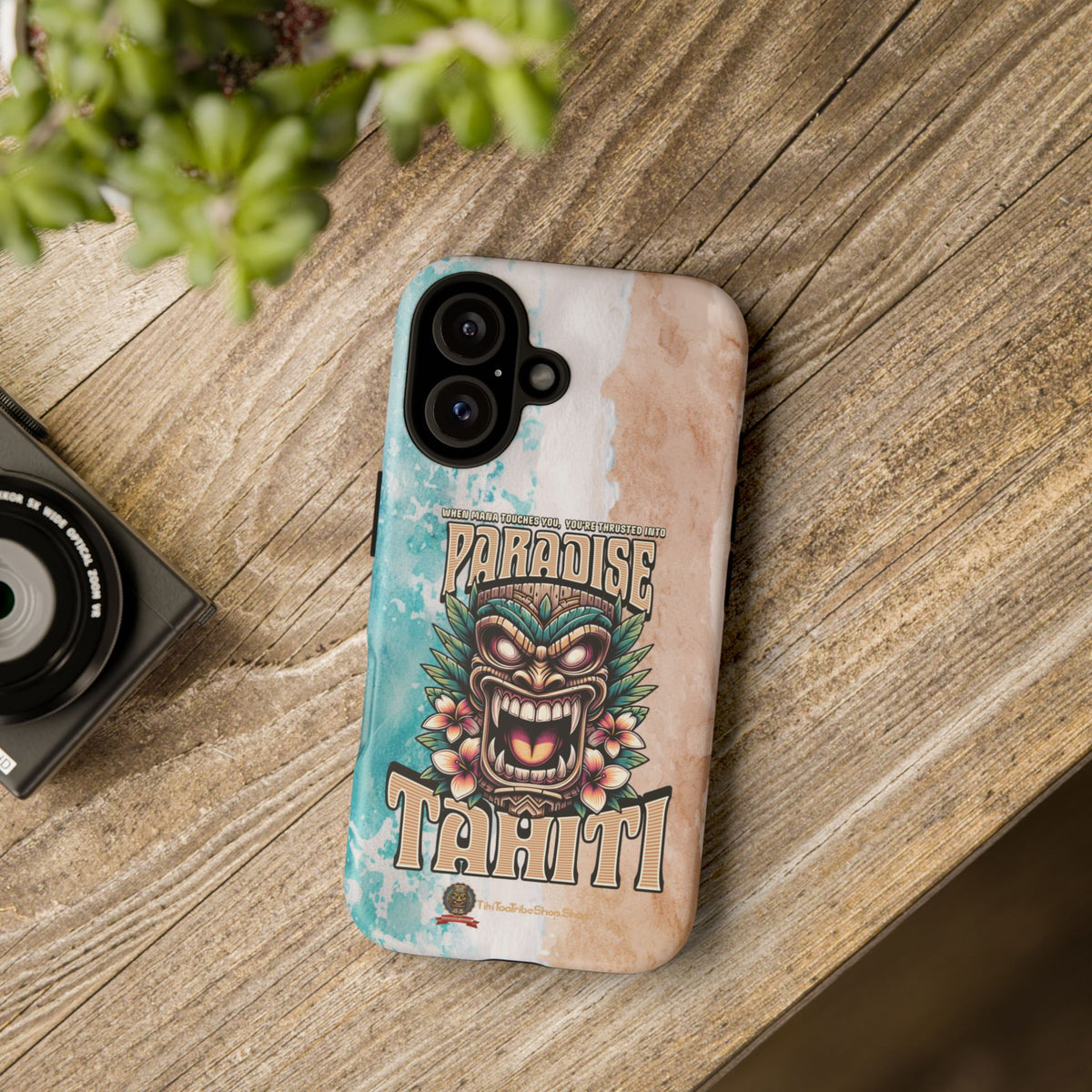 Tahiti – Coque Antichoc Premium Tiki Royal