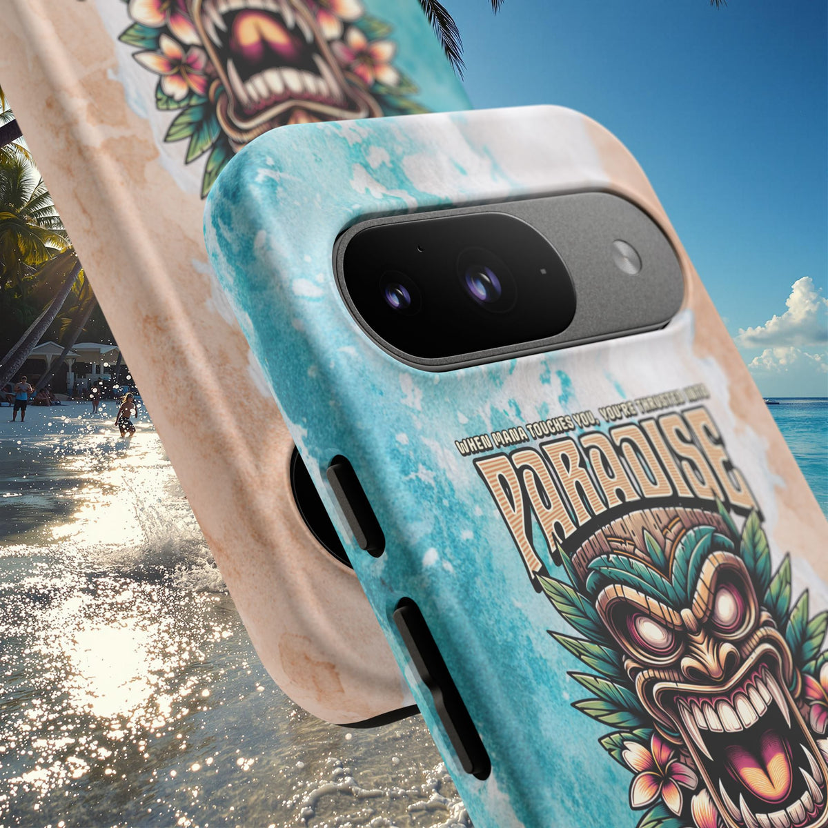 Bora Bora – Coque Antichoc Premium Tiki Élégance