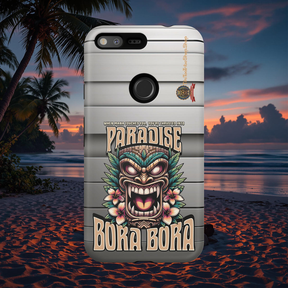 Bora Bora – Coque Antichoc Premium Tiki Élégance
