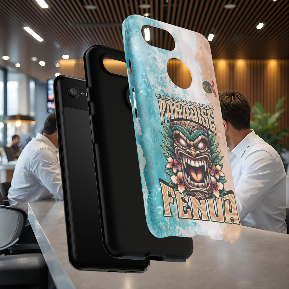 Fenua Guardian – Coque Antichoc Art Polynésien