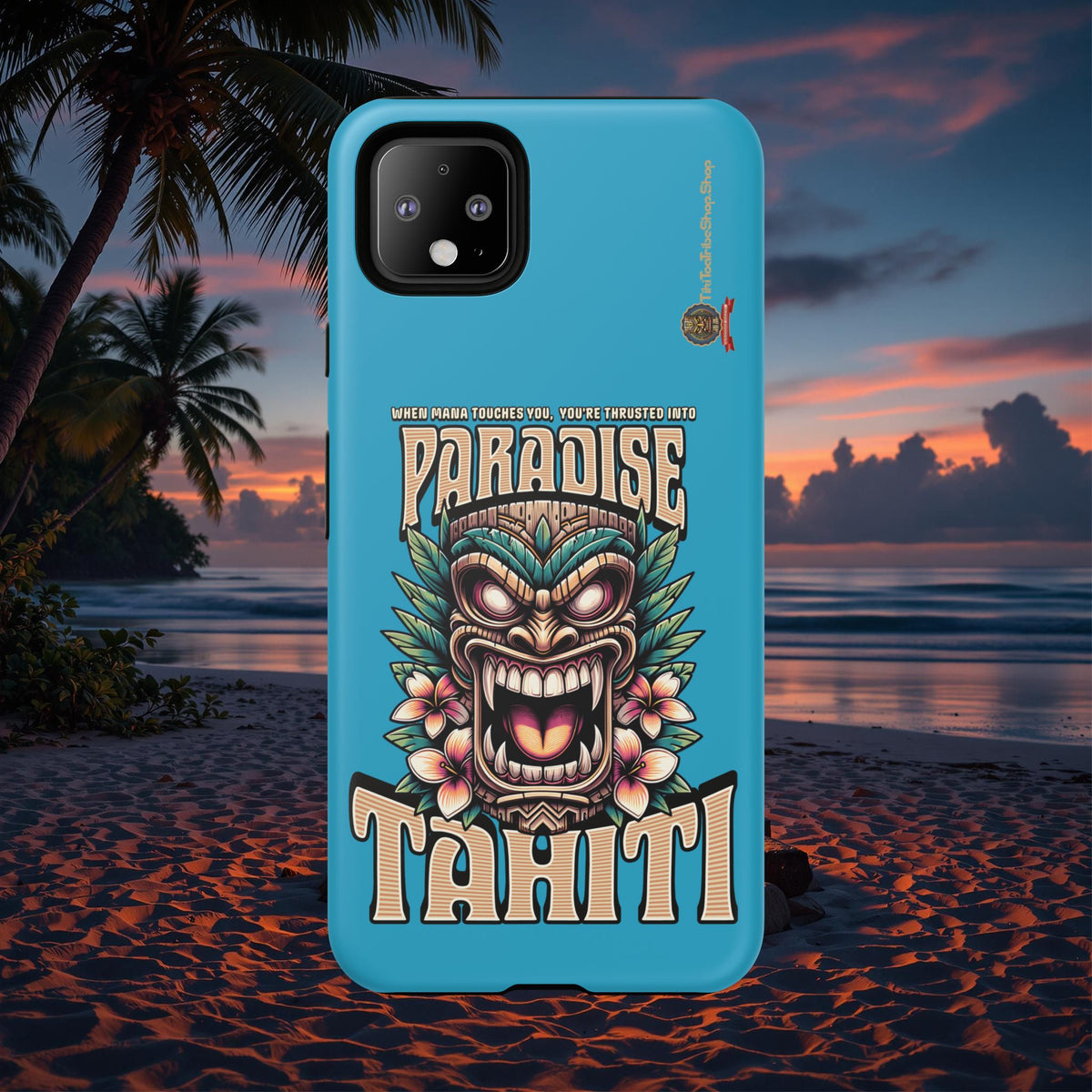 Tahiti – Coque Antichoc Premium Tiki Royal