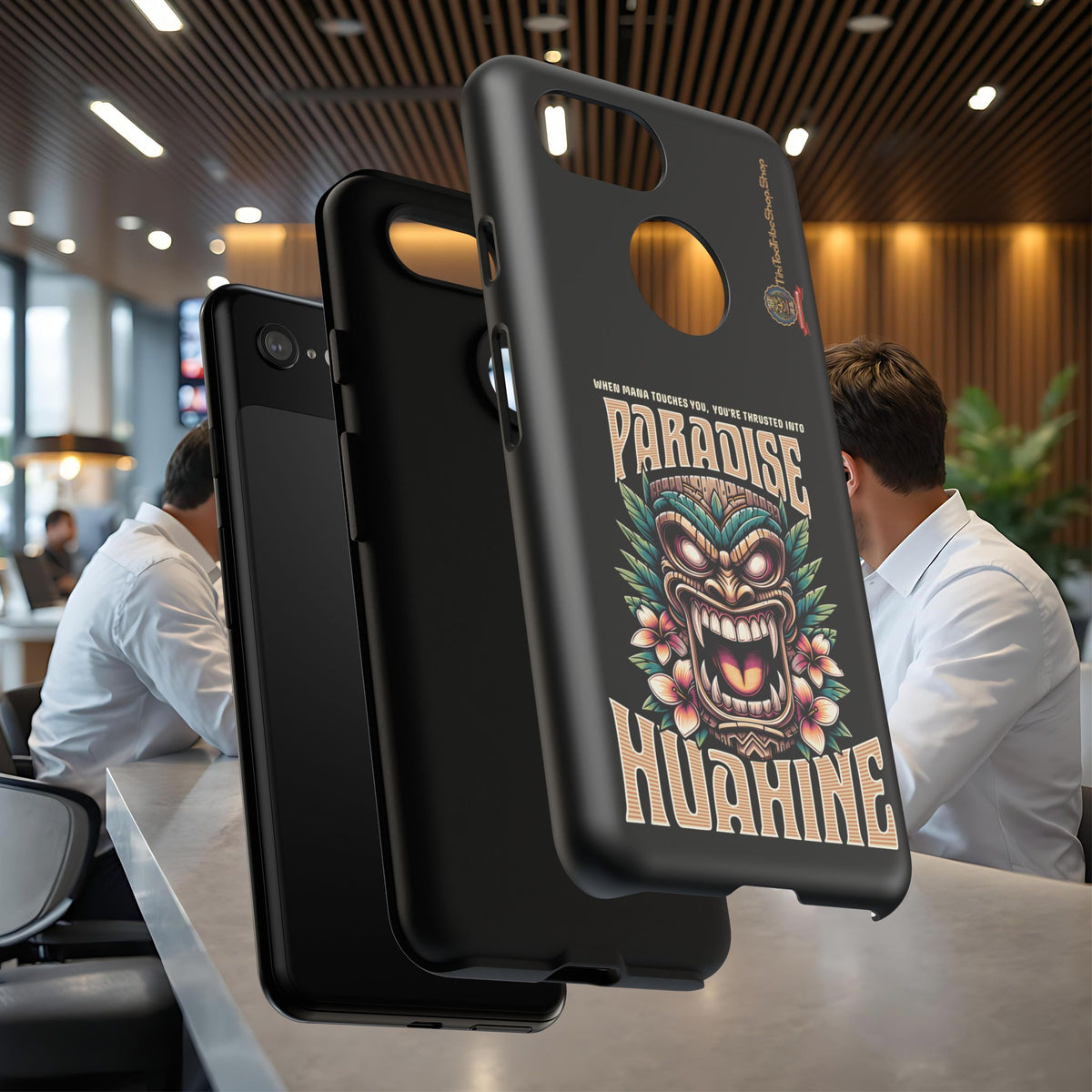 Huahine – Coque Antichoc Premium Tiki Fenua