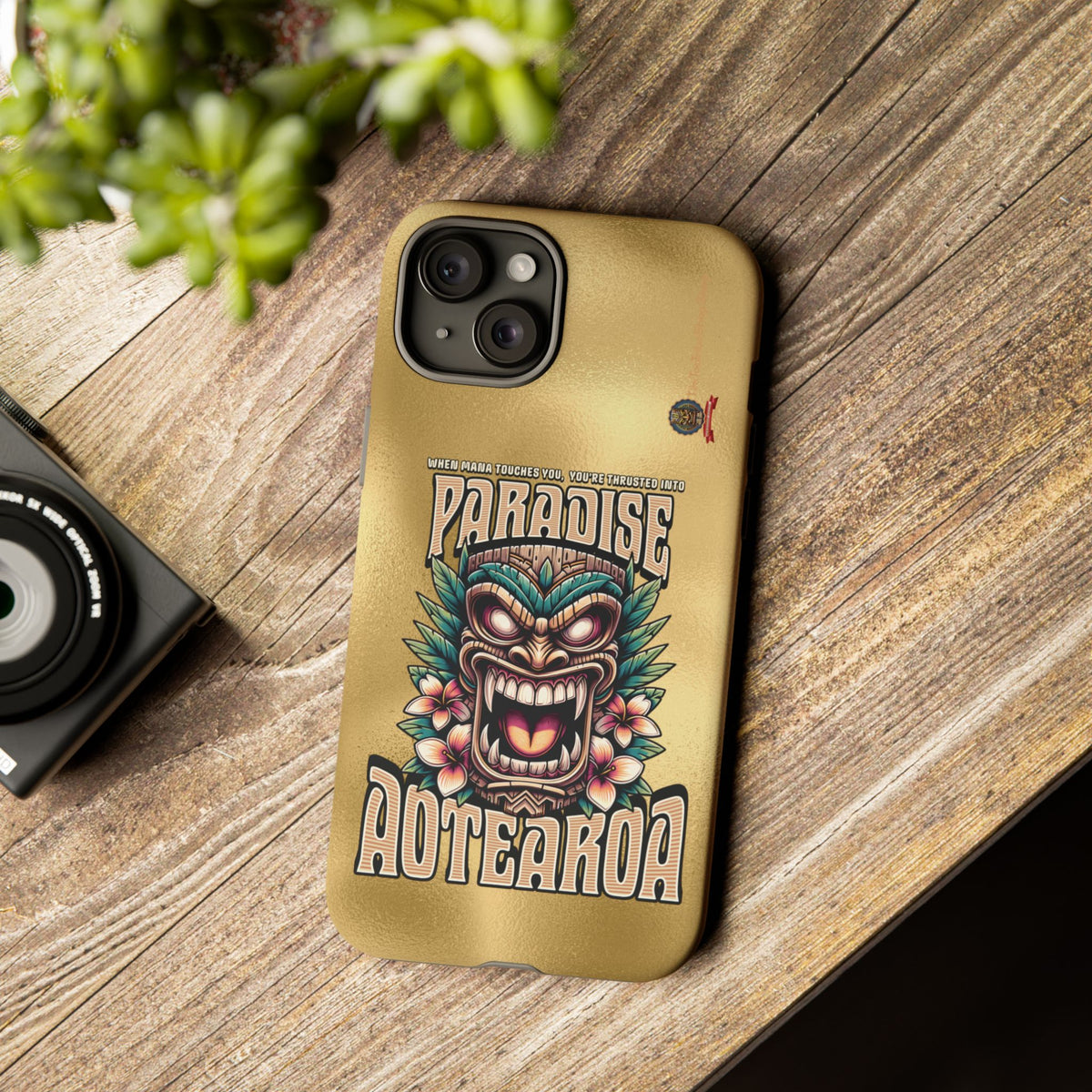 Aotearoa – Tiki Maori &amp; Ancestral Mana Shockproof Case