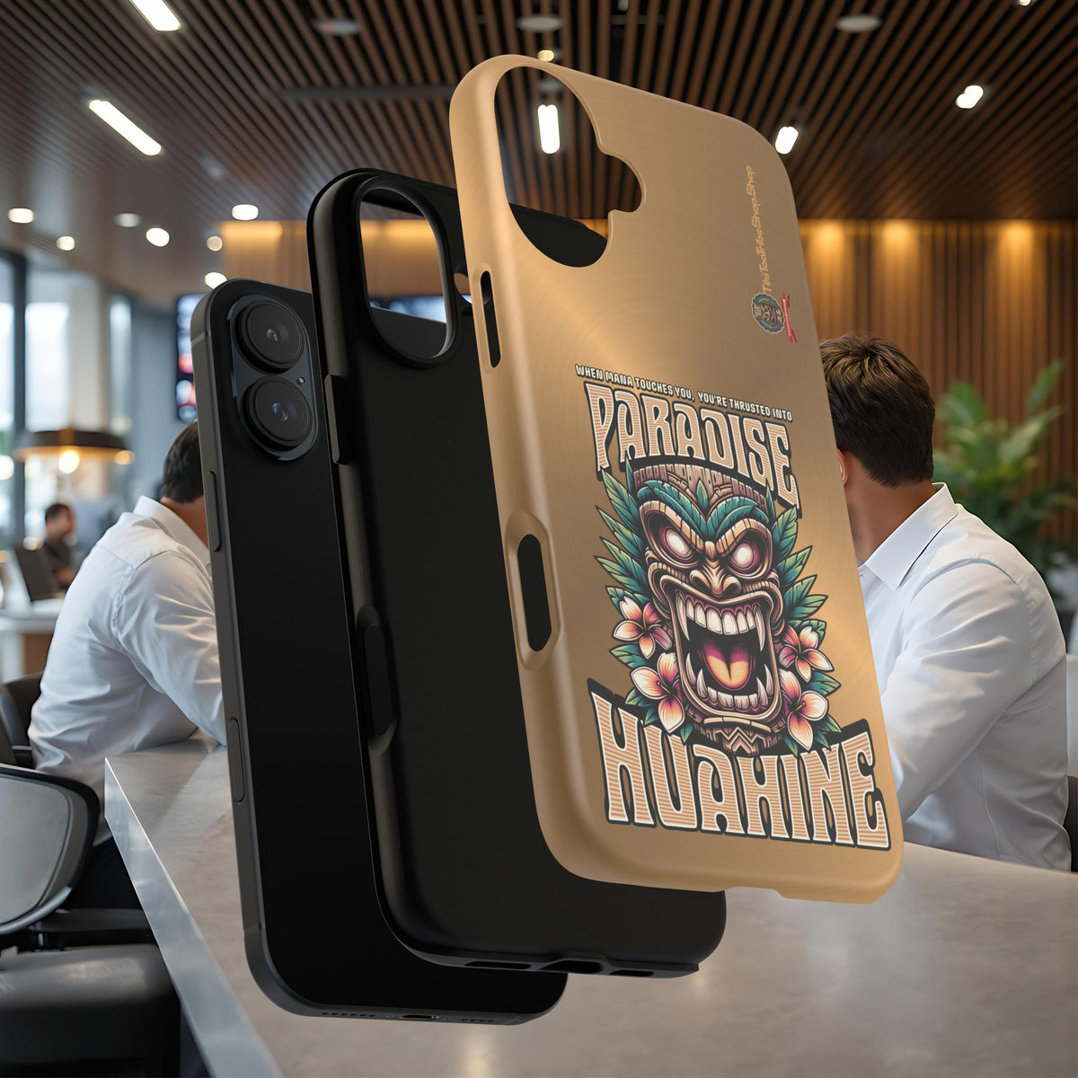 Huahine – Coque Antichoc Premium Tiki Fenua
