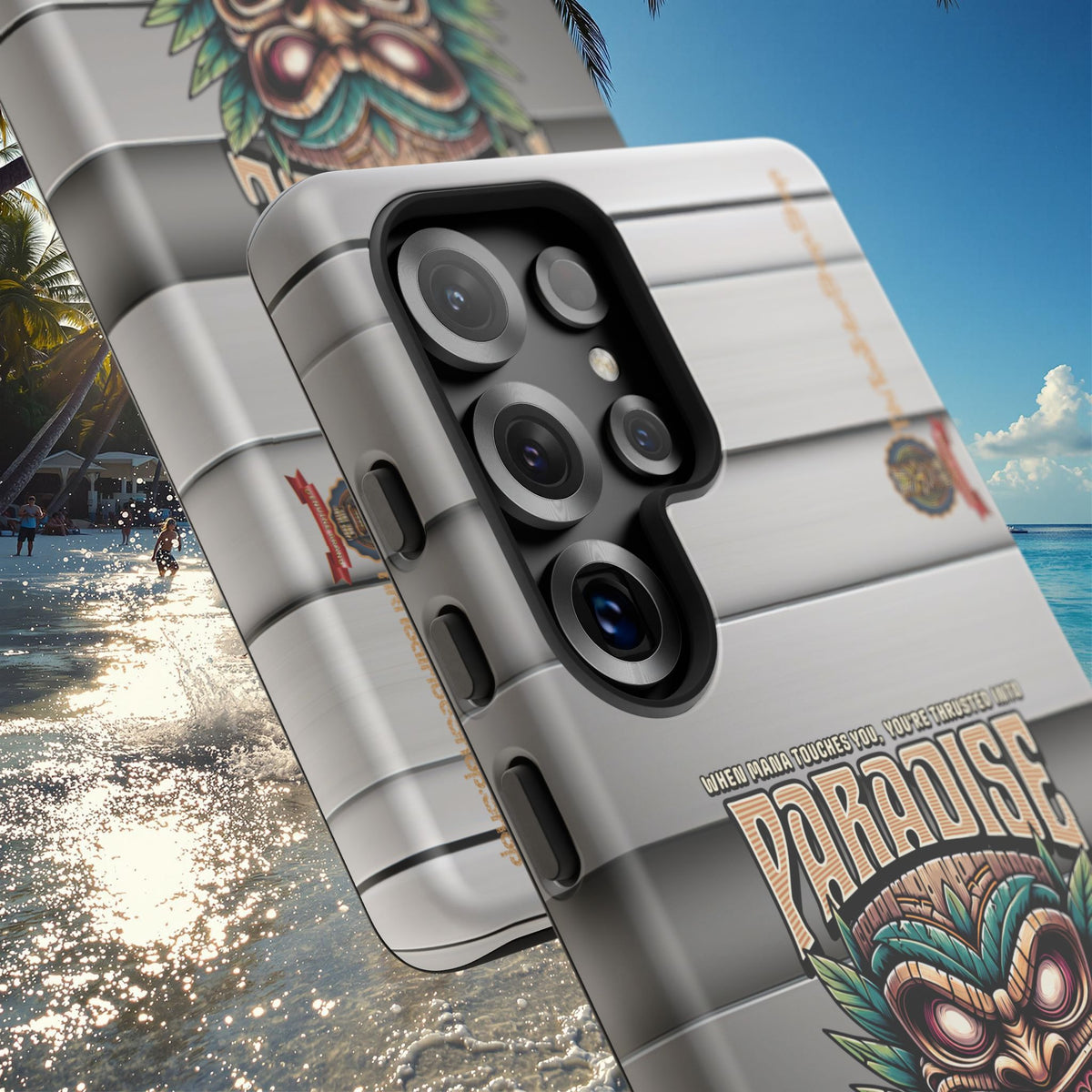 Bora Bora – Coque Antichoc Premium Tiki Élégance