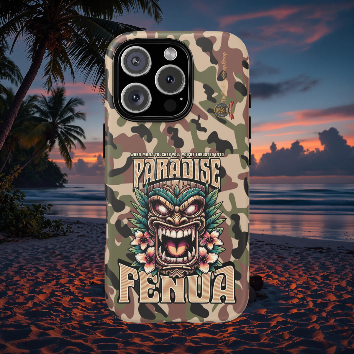 Fenua Guardian – Coque Antichoc Art Polynésien