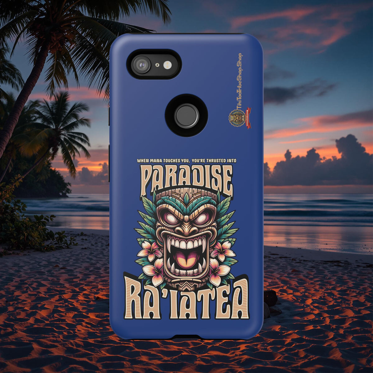 Ra’iatea – Coque Tiki Tribal de Protection Premium