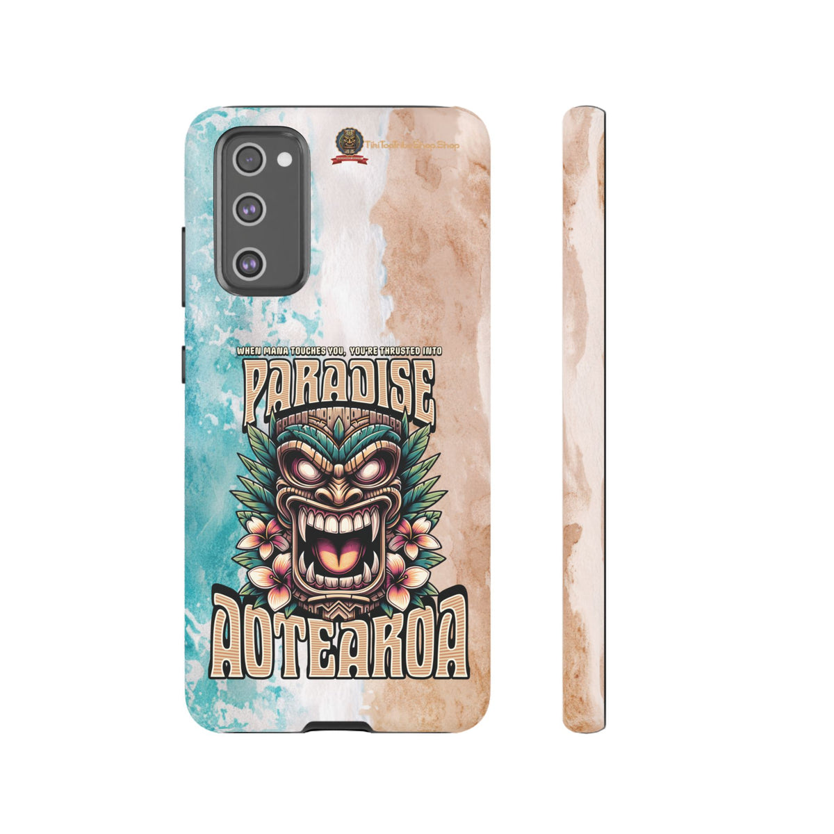 Aotearoa – Coque Antichoc Tiki Maori & Mana Ancestral