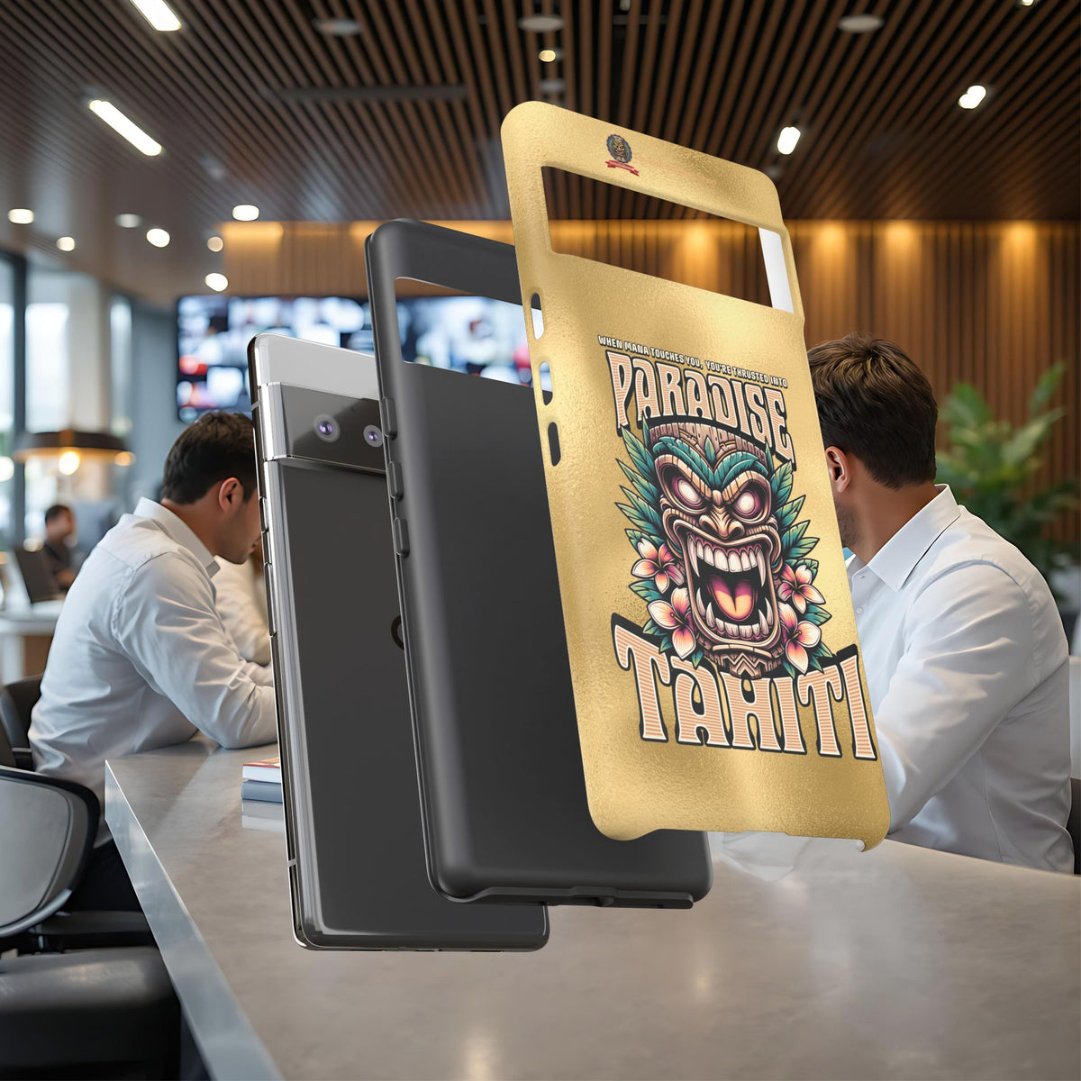 Tahiti – Coque Antichoc Premium Tiki Royal