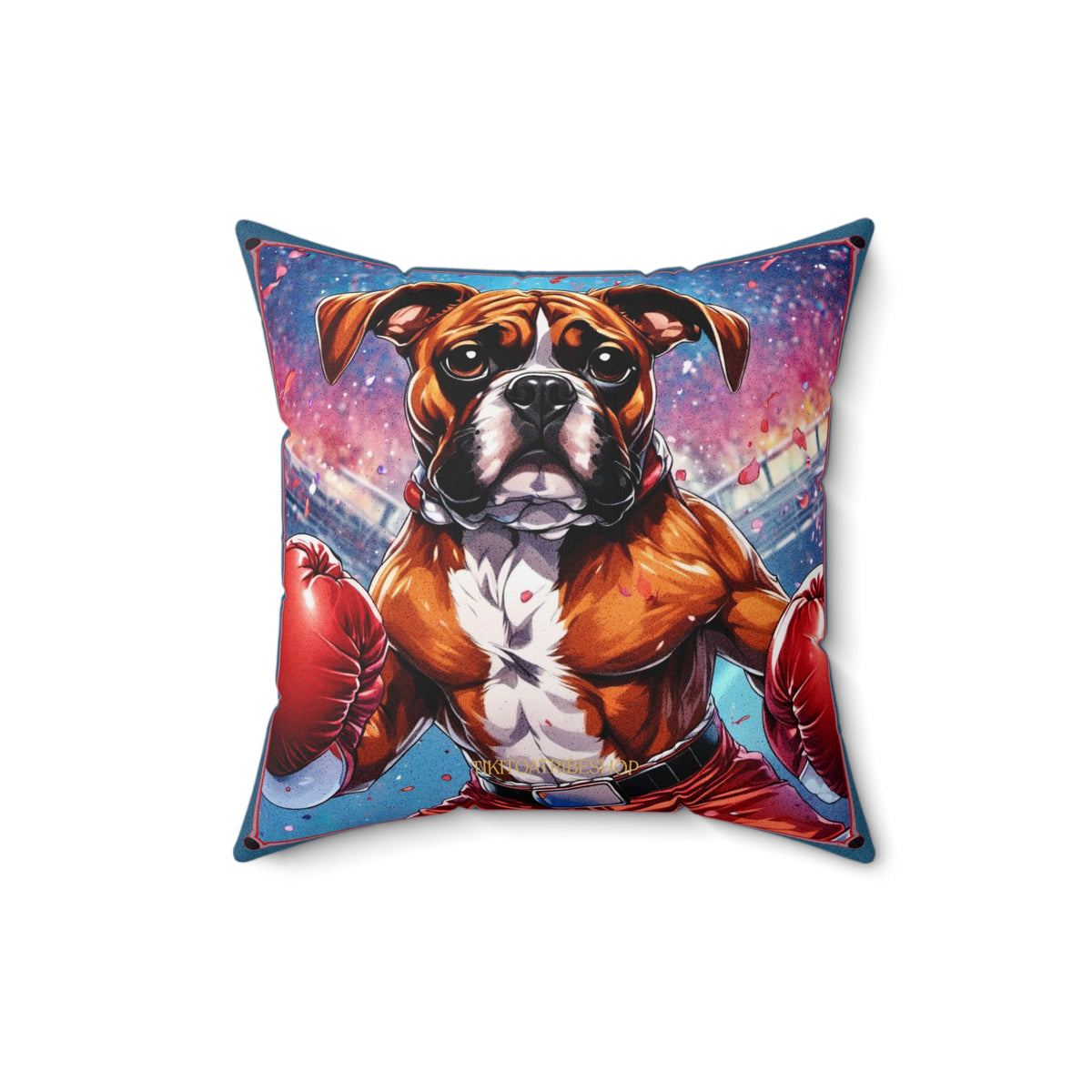 Boxer Pop Art : Compagnon Haut en Couleur