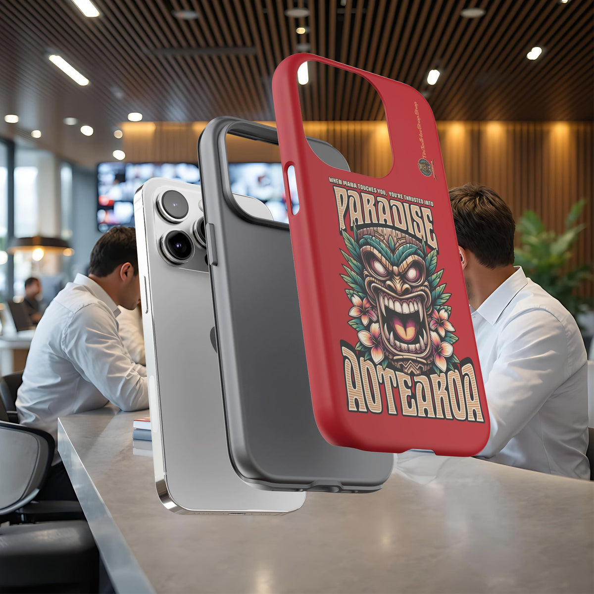 Aotearoa Raw Energy Premium Shockproof Case 🔥