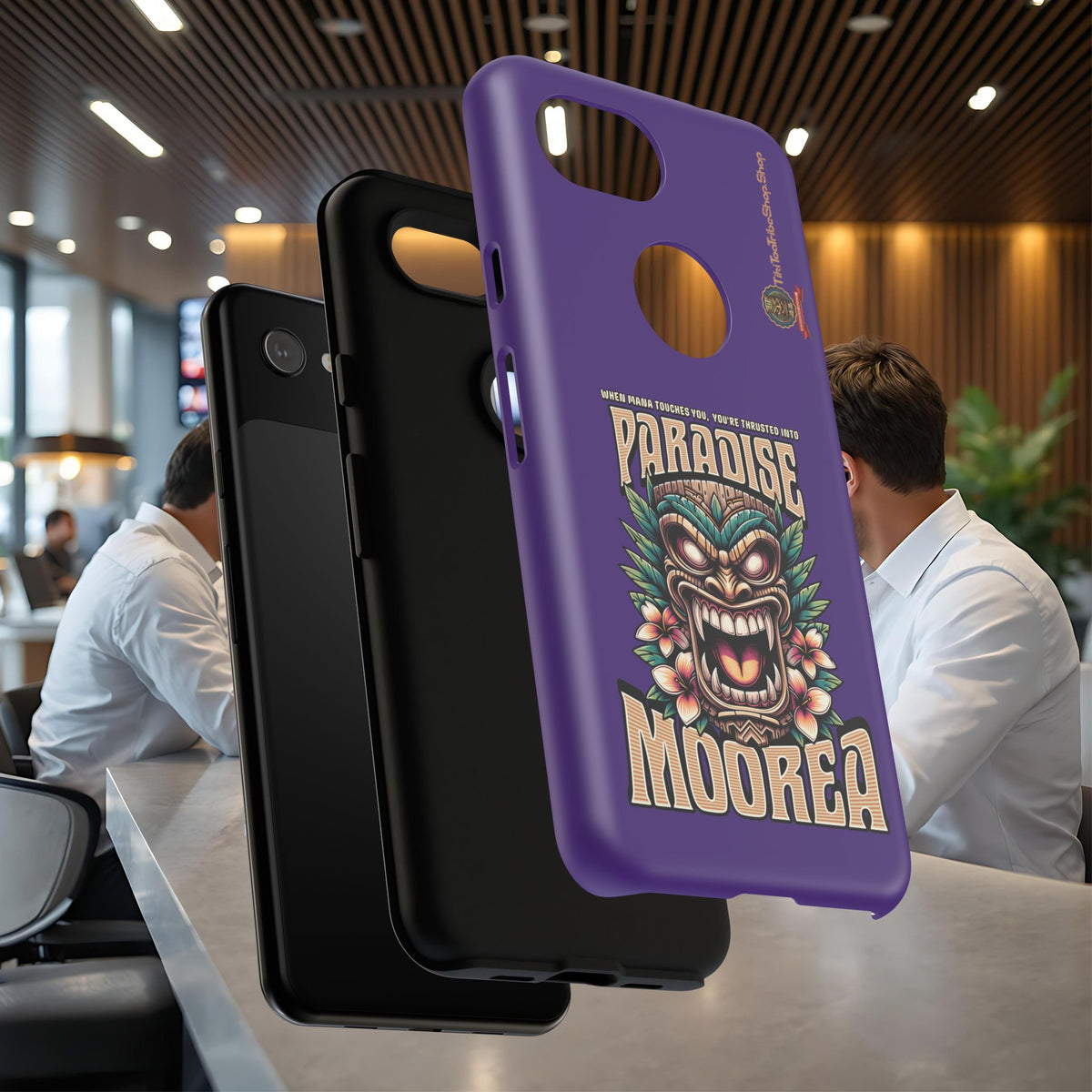 Moorea – Coque Antichoc Premium Tiki Fenua