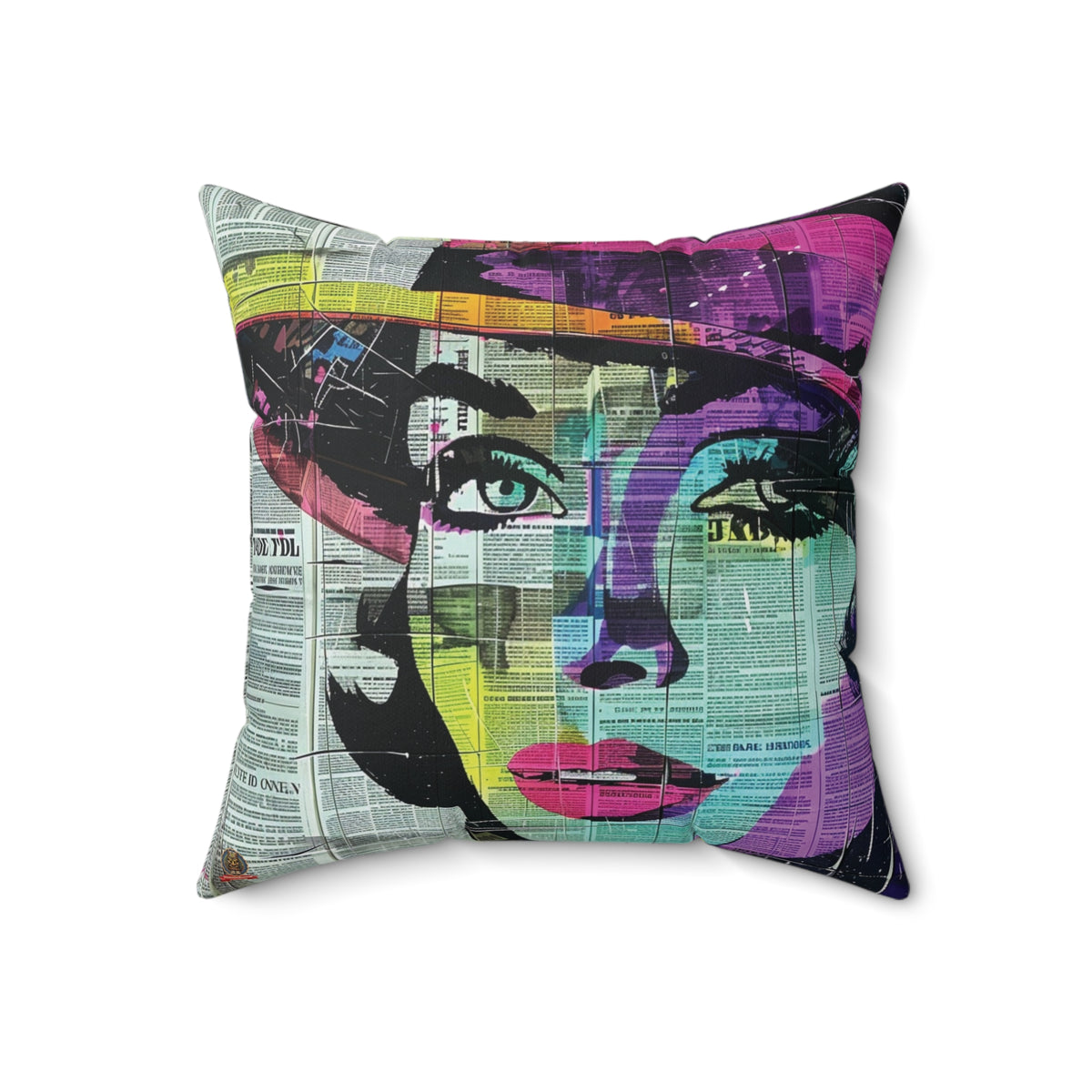 Pop Art Collage Magazine: Fragmented Elegance