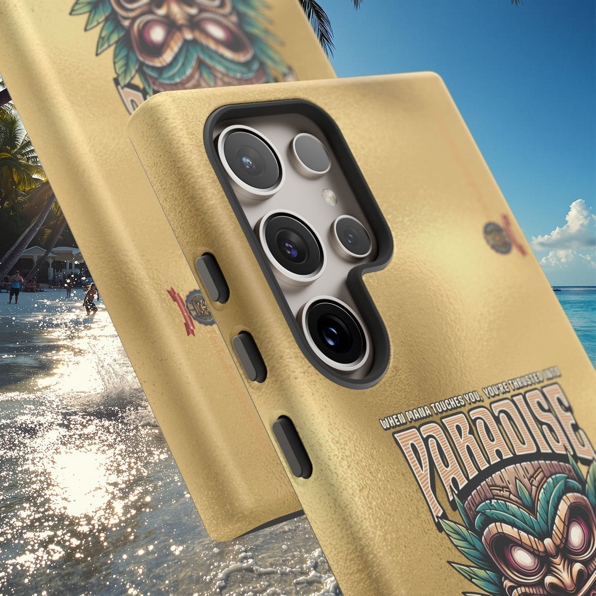 Tahiti – Coque Antichoc Premium Tiki Royal