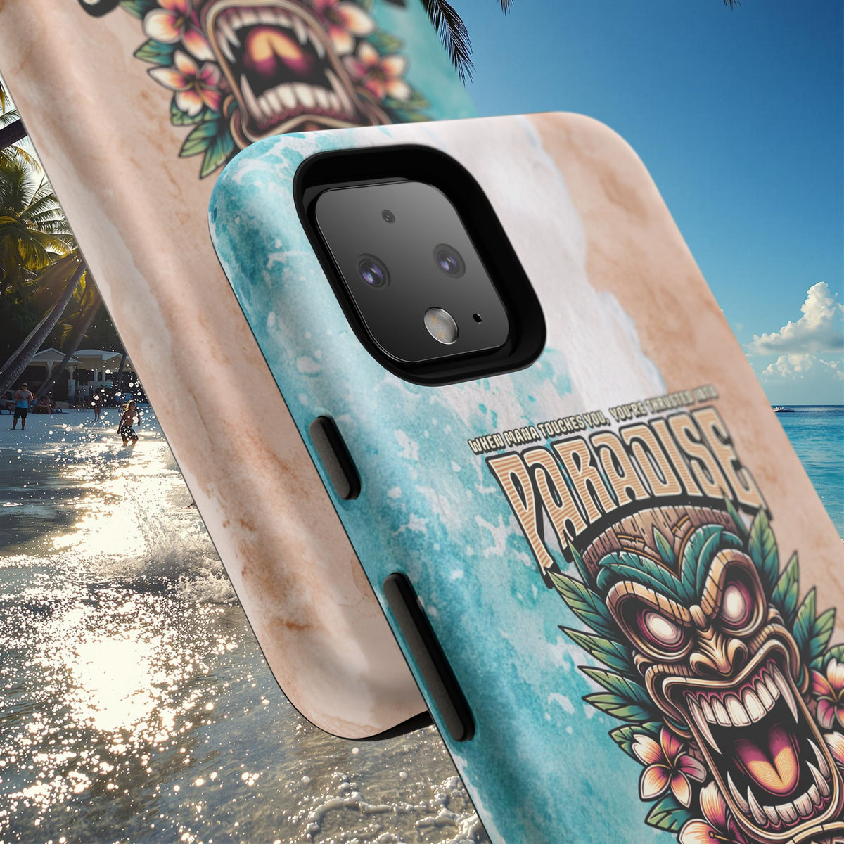 Aotearoa – Coque Antichoc Tiki Maori & Mana Ancestral