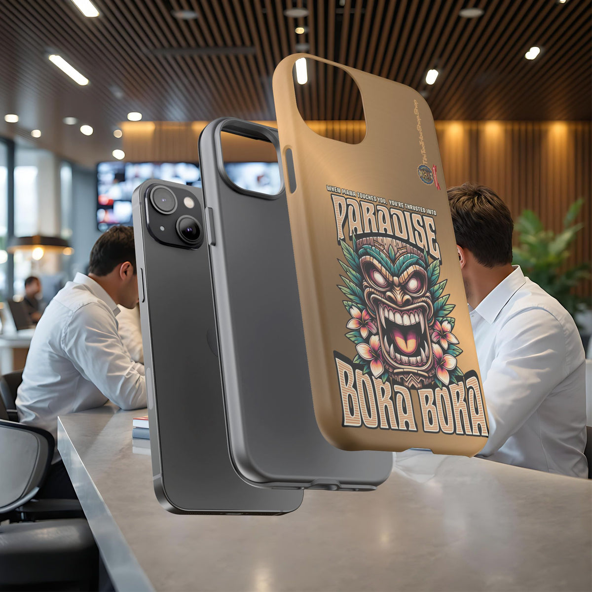 Bora Bora – Coque Antichoc Premium Tiki Élégance