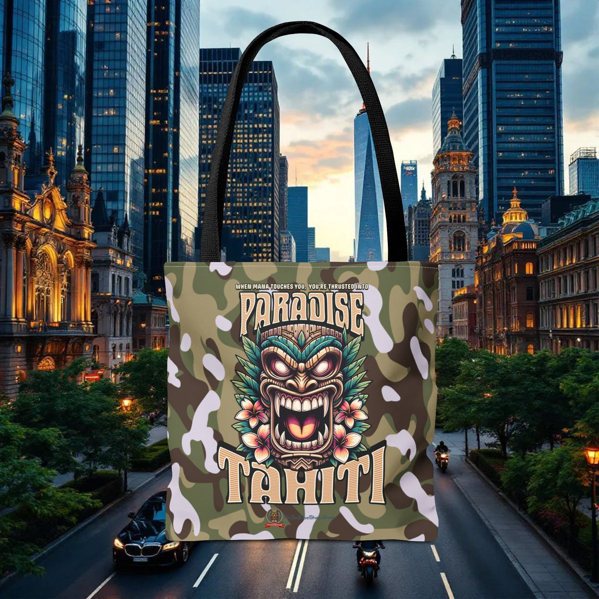 Tote Bag - 'Paradise Tahiti'