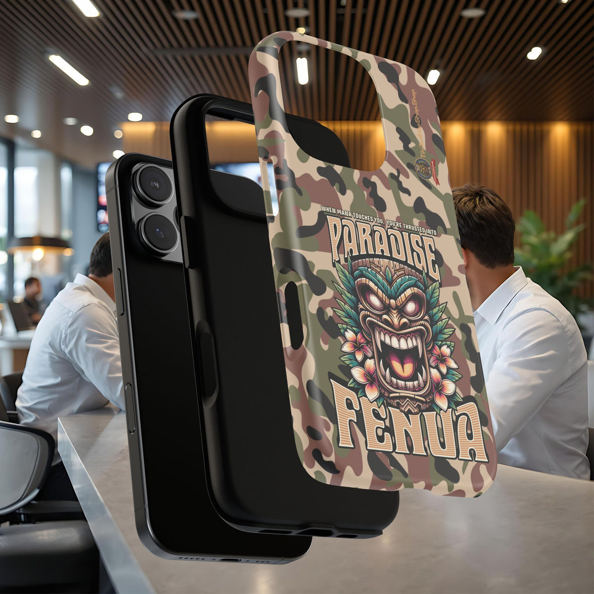 Fenua Guardian – Coque Antichoc Art Polynésien