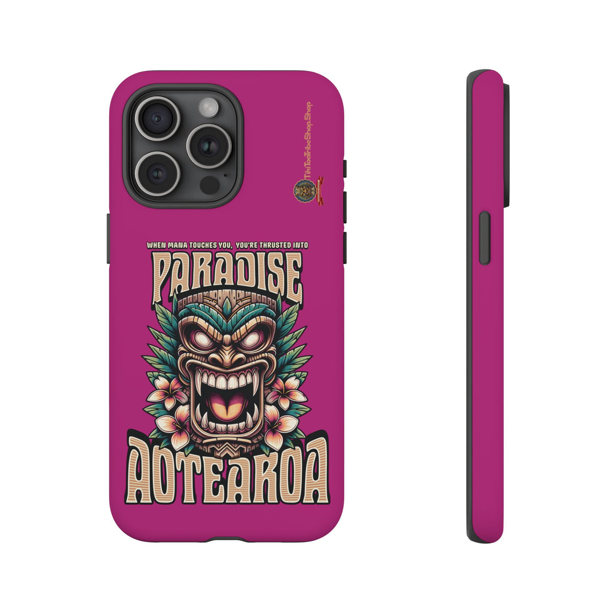 Aotearoa – Coque Antichoc Tiki Maori & Mana Ancestral