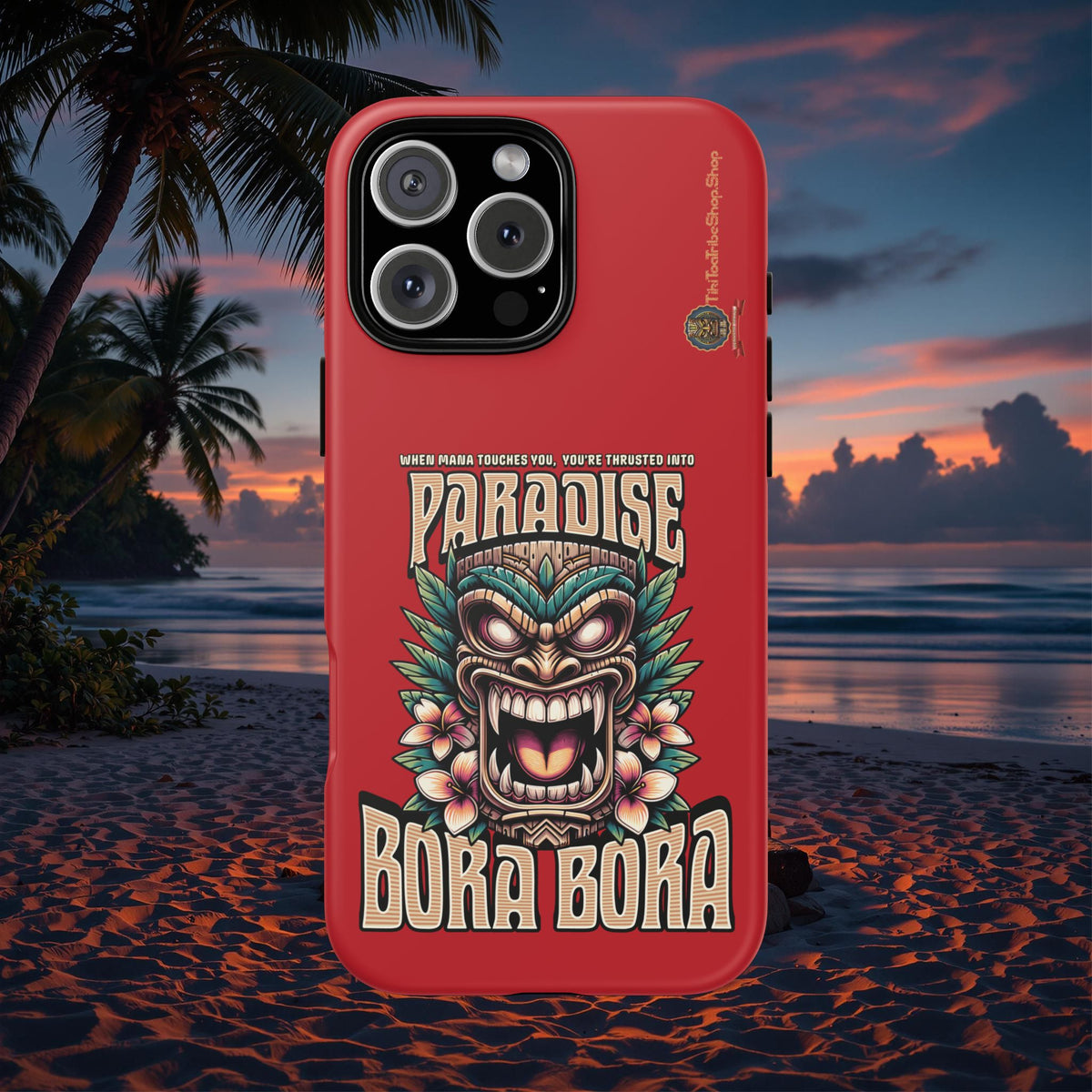 Bora Bora – Coque Antichoc Premium Tiki Élégance
