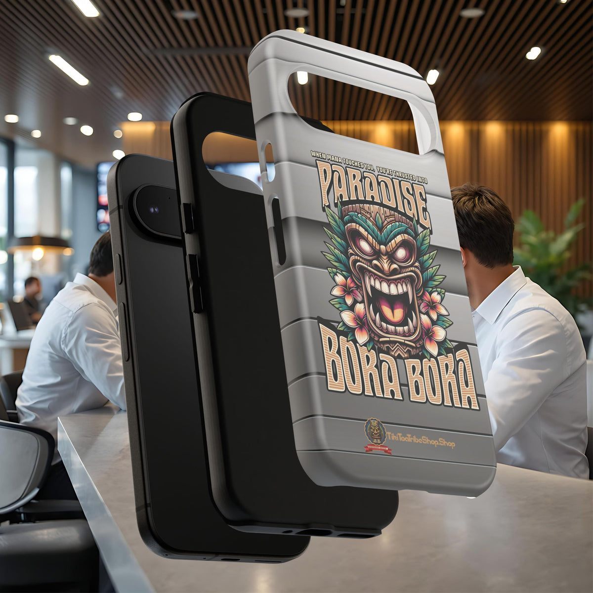 Bora Bora – Coque Antichoc Premium Tiki Élégance