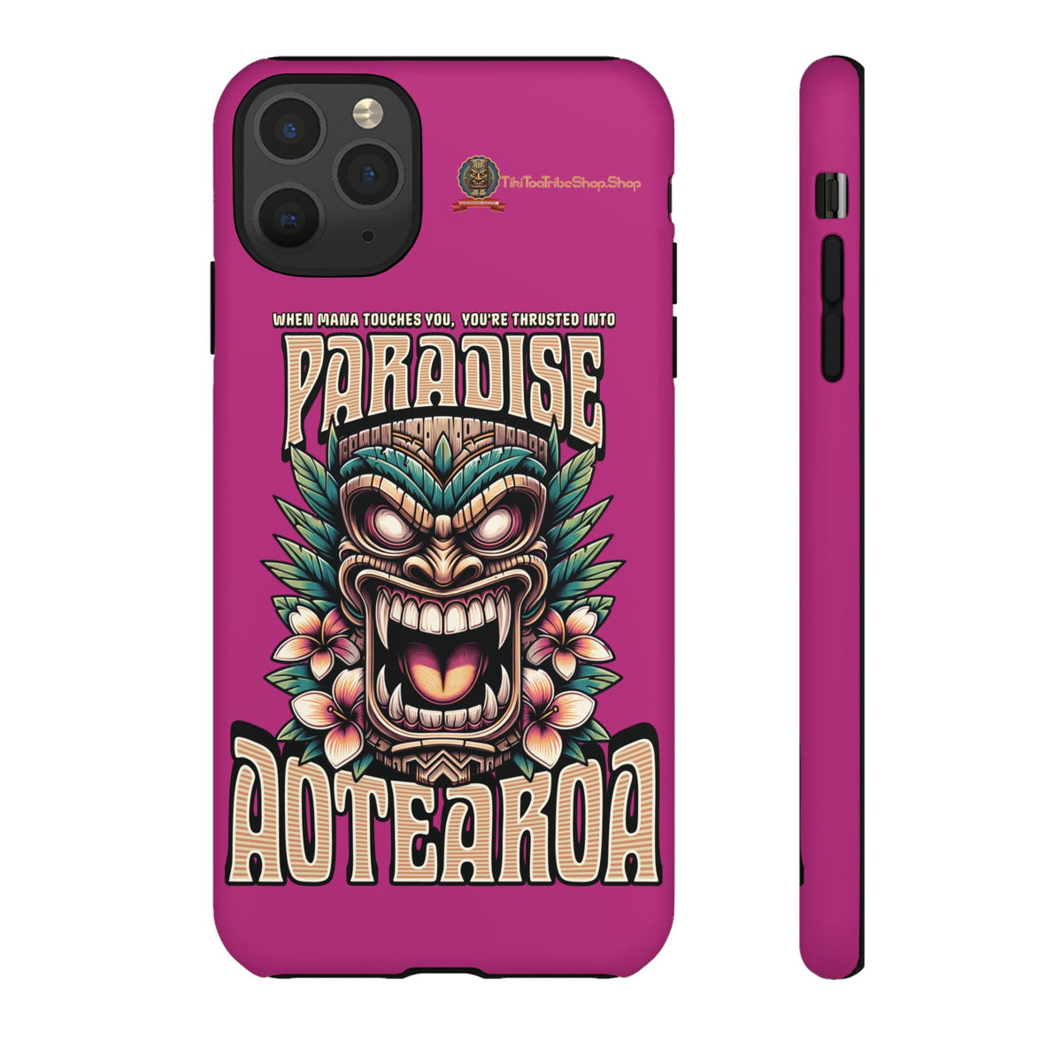 Aotearoa – Coque Antichoc Tiki Maori & Mana Ancestral
