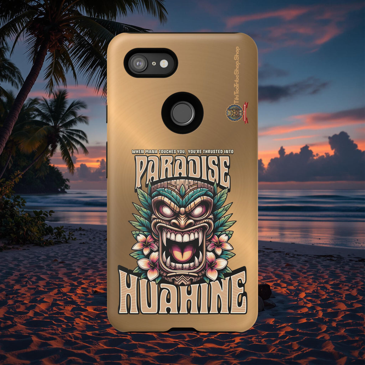 Huahine – Coque Antichoc Premium Tiki Fenua