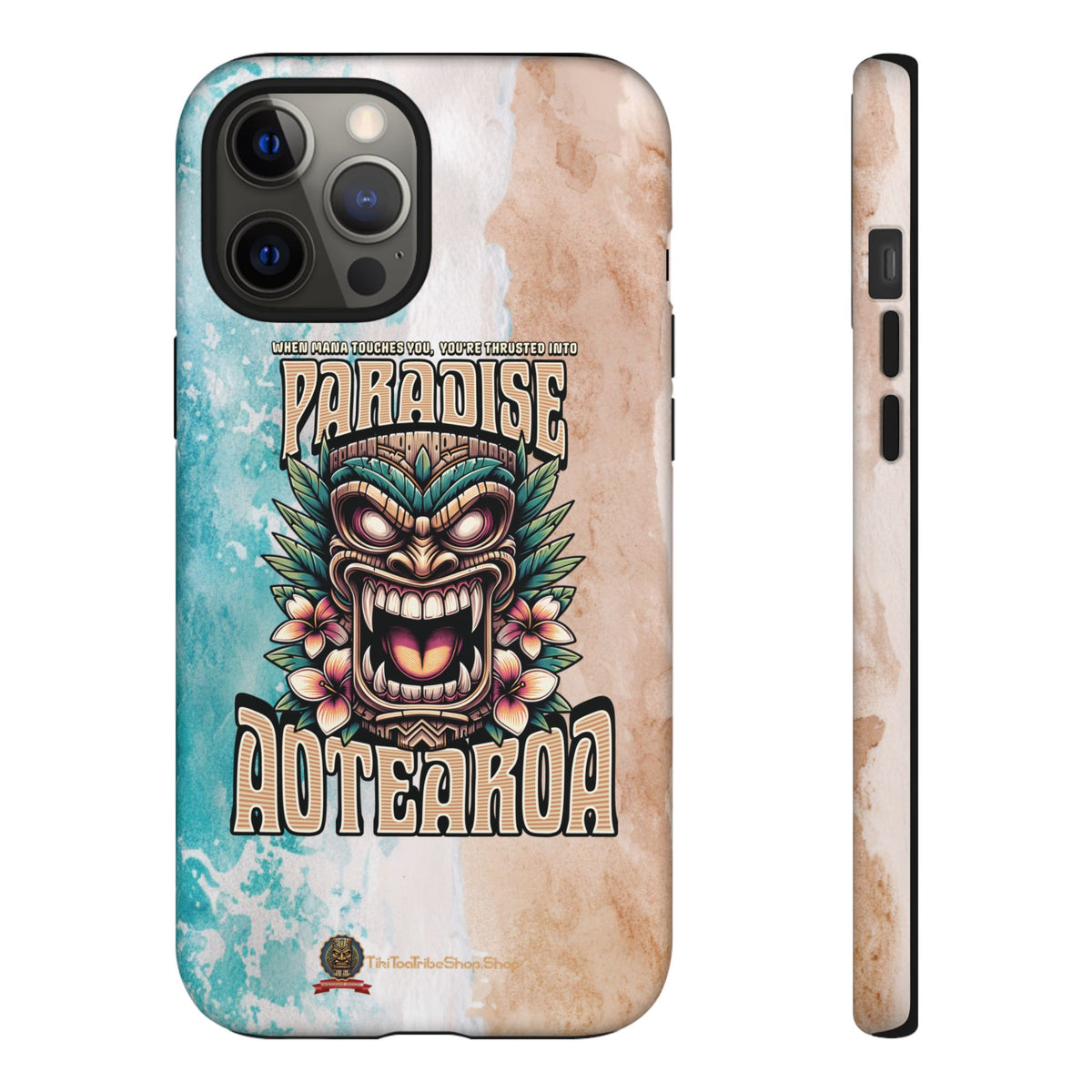 Aotearoa – Coque Antichoc Tiki Maori & Mana Ancestral