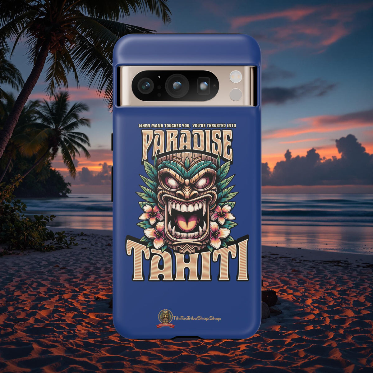 Tahiti – Coque Antichoc Premium Tiki Royal