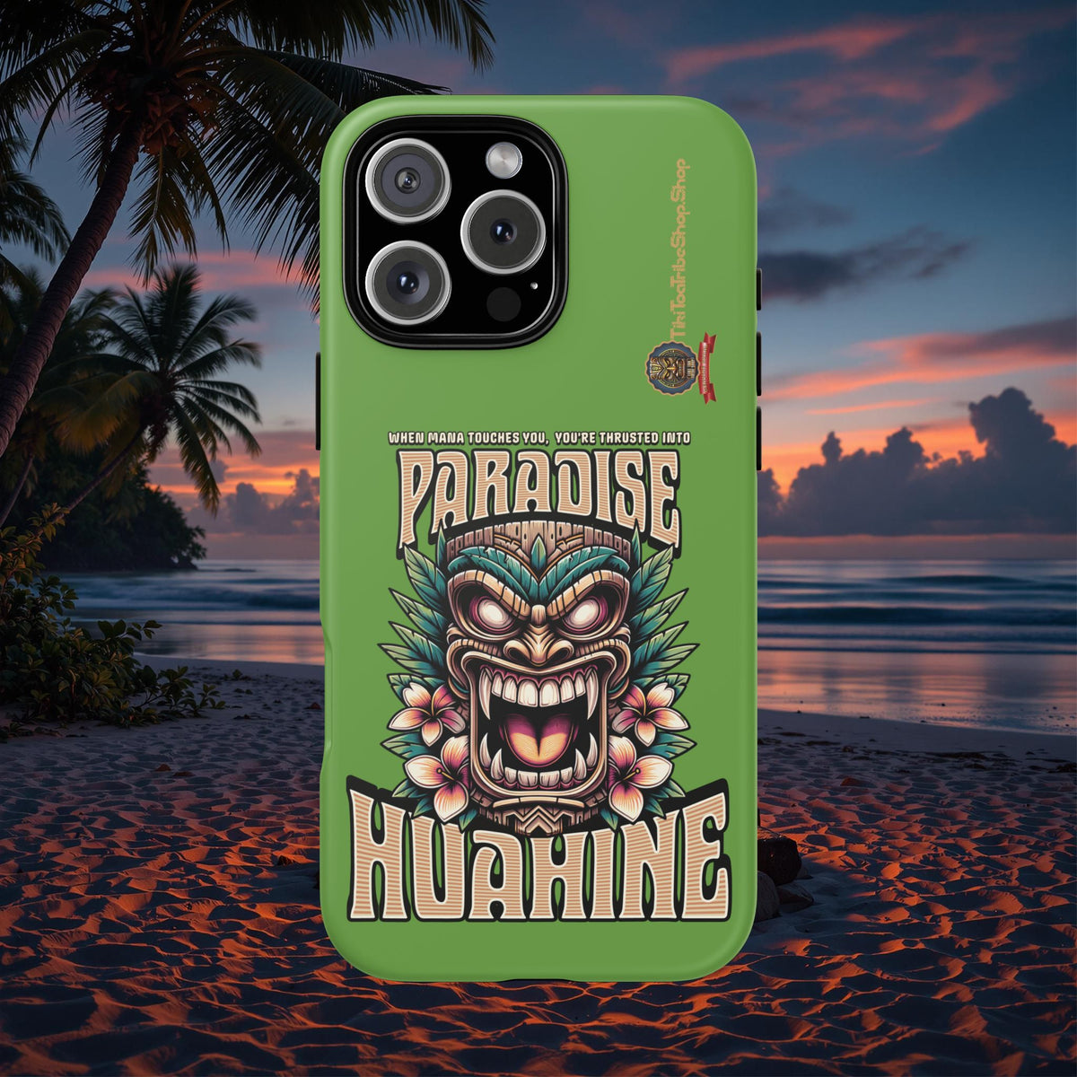 Huahine – Coque Antichoc Premium Tiki Fenua