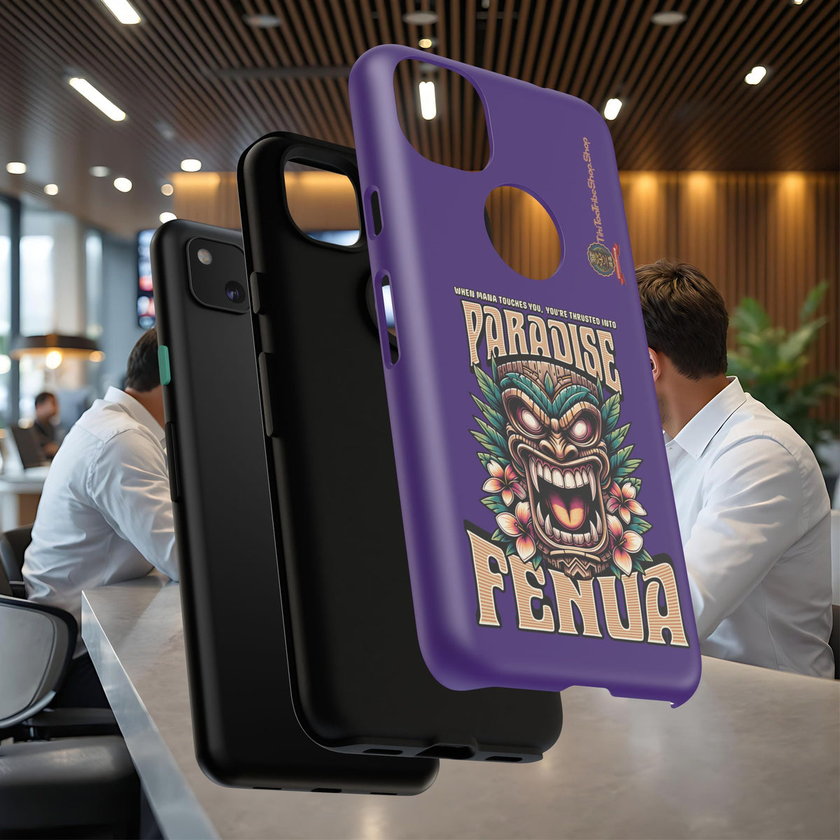 Fenua Guardian – Coque Antichoc Art Polynésien
