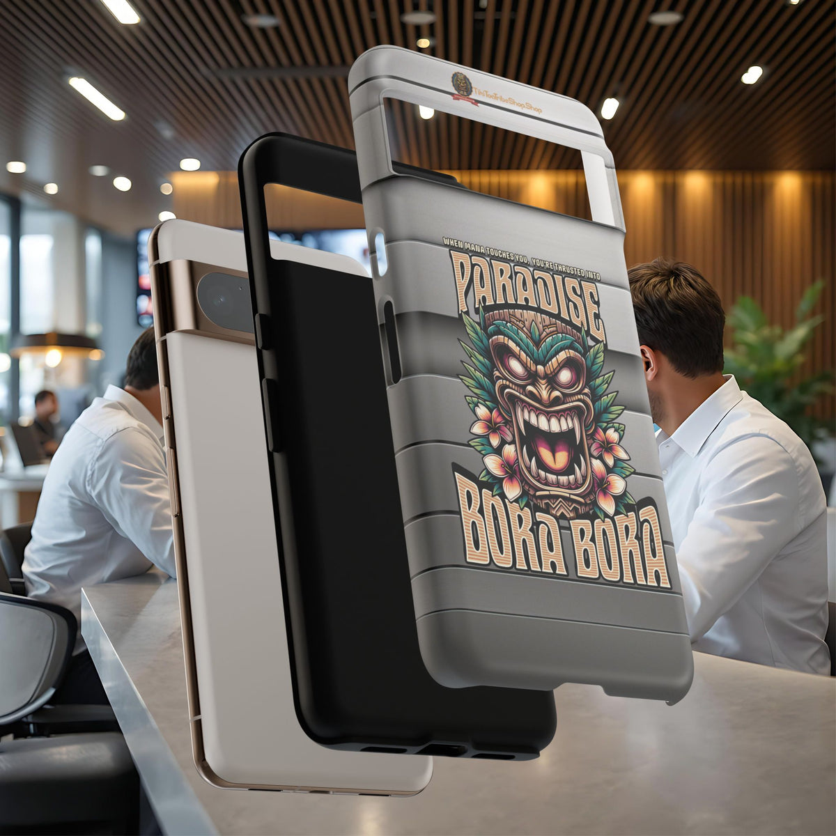 Bora Bora – Coque Antichoc Premium Tiki Élégance