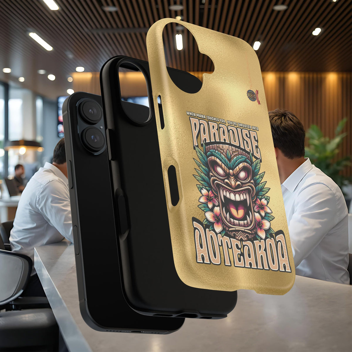 Aotearoa – Tiki Maori &amp; Ancestral Mana Shockproof Case