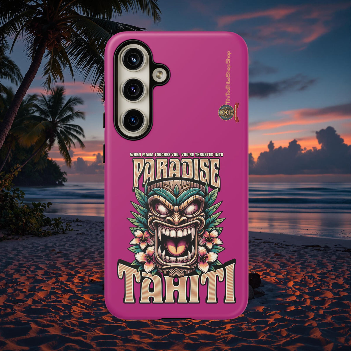 Tahiti – Coque Antichoc Premium Tiki Royal