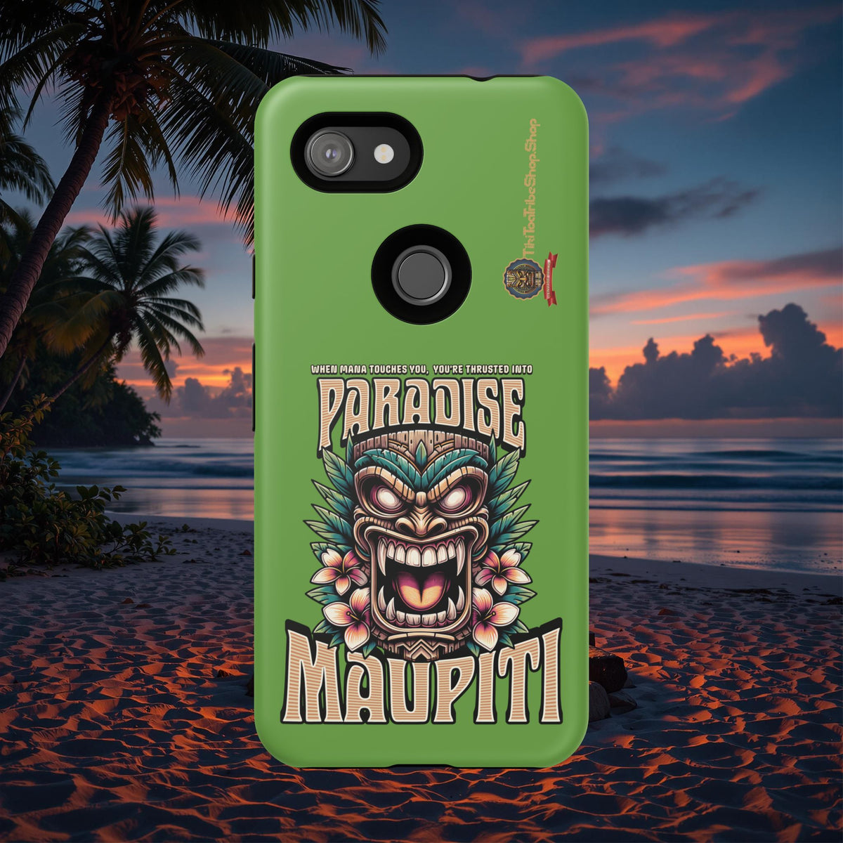 Maupiti Spirit – Coque Tiki Sauvage & Tropicale