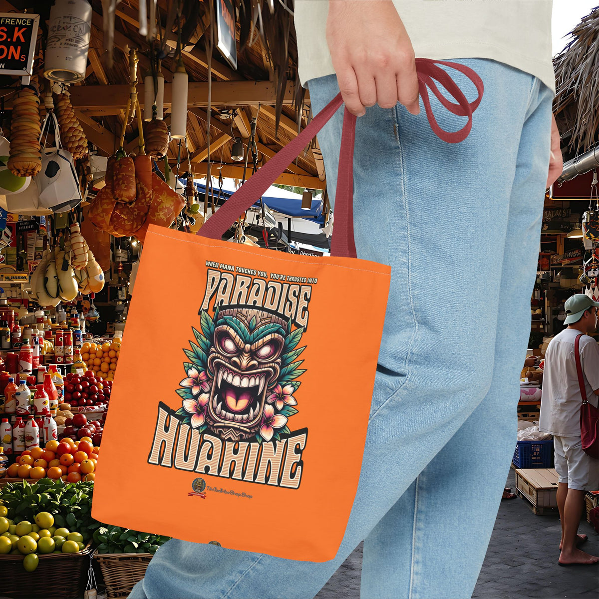 HUAHINE PARADISE Tote Bag
