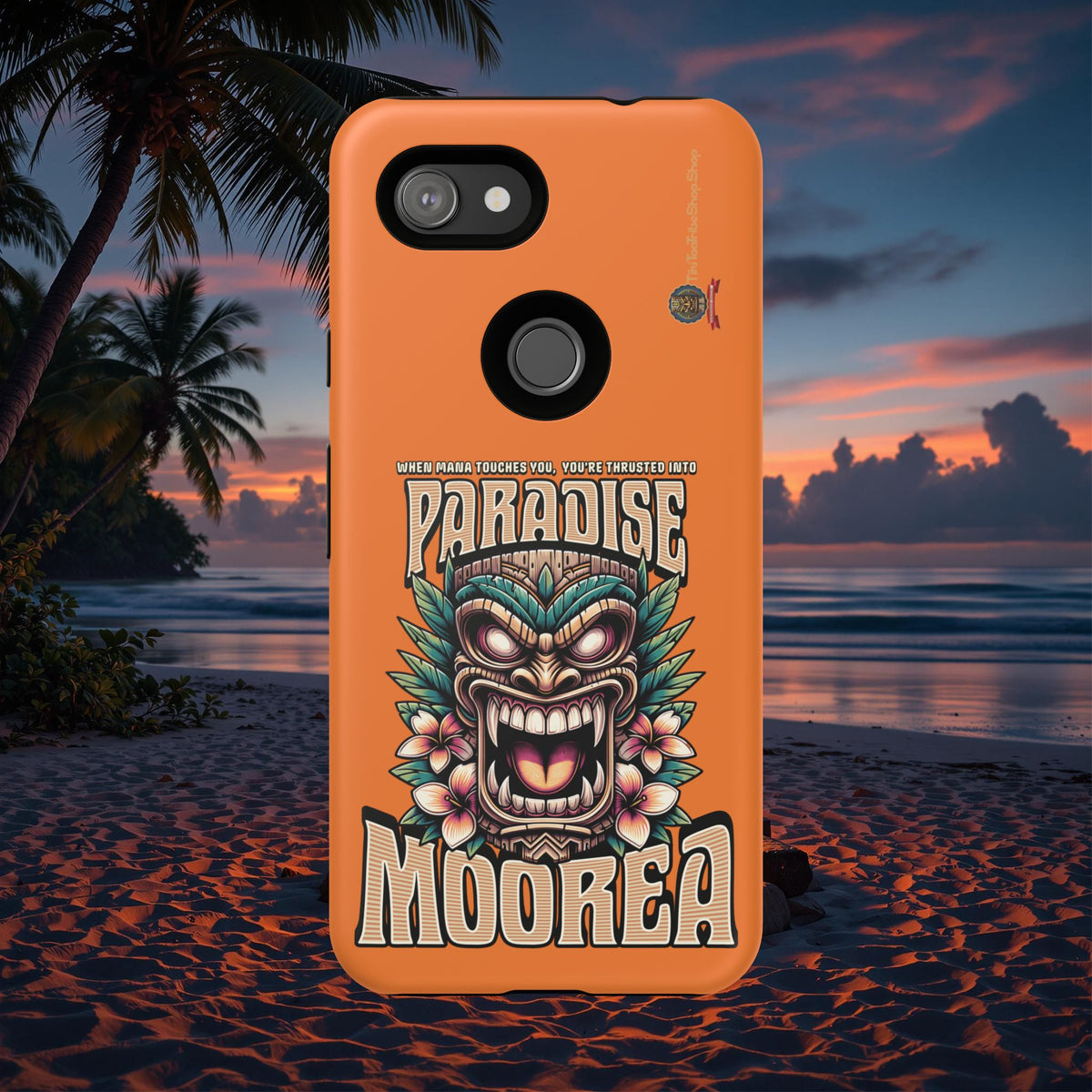 Moorea – Coque Antichoc Premium Tiki Fenua