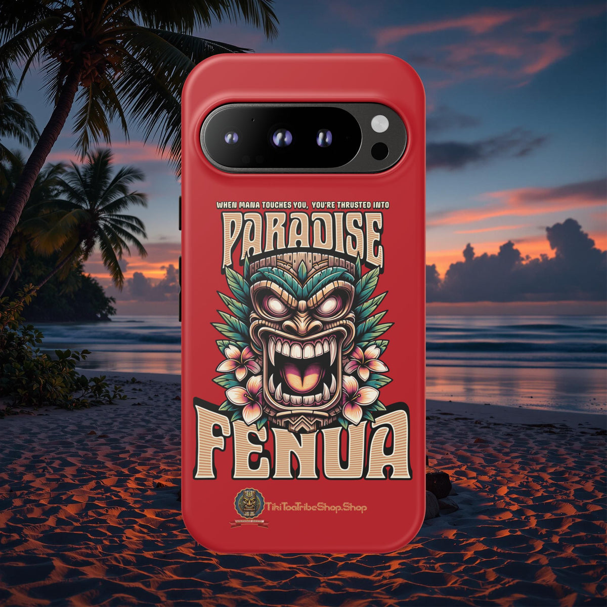 Fenua Guardian – Coque Antichoc Art Polynésien
