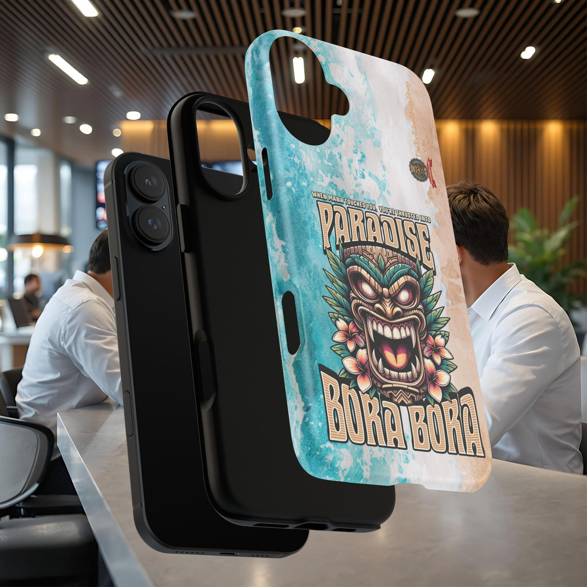 Bora Bora – Coque Antichoc Premium Tiki Élégance