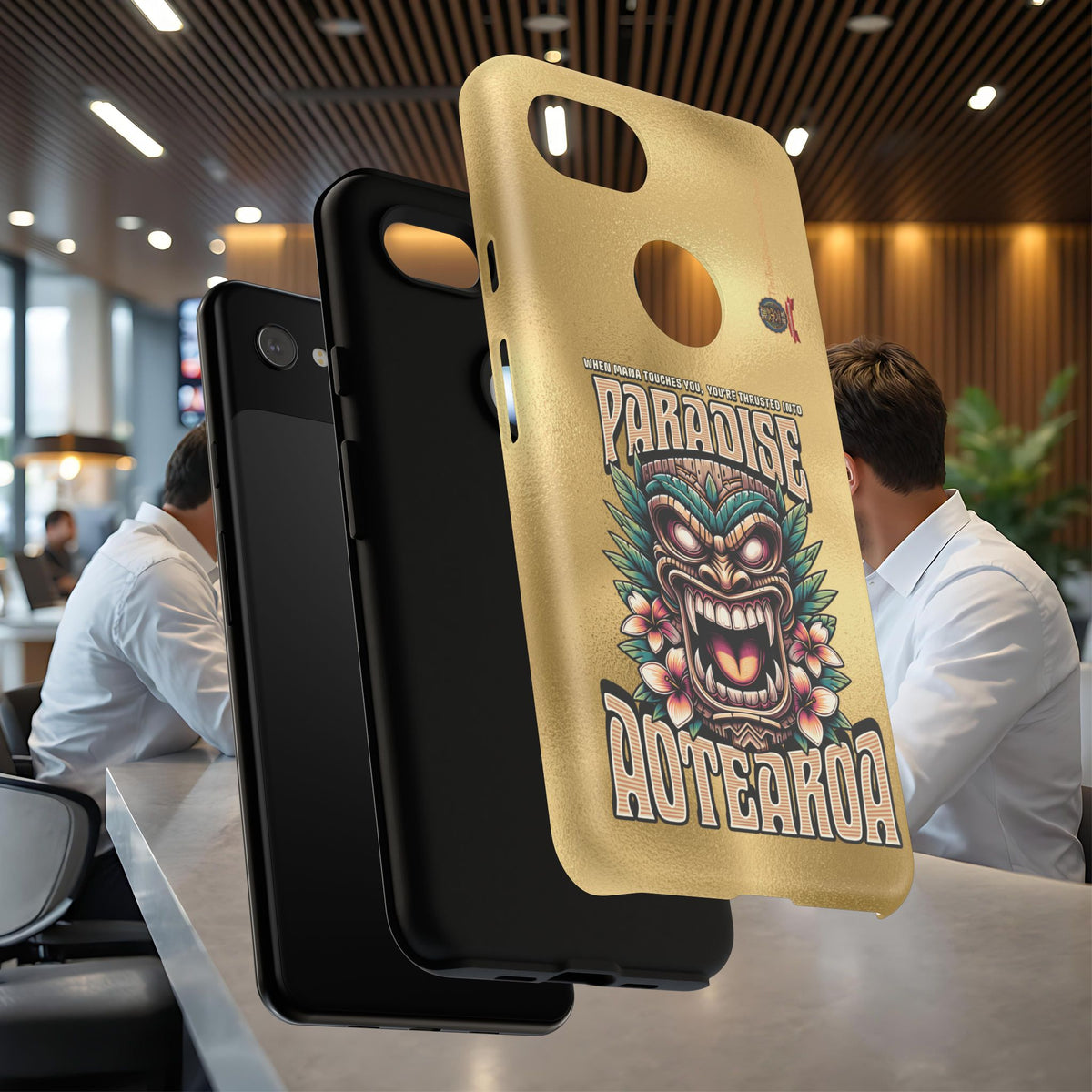 Aotearoa – Tiki Maori &amp; Ancestral Mana Shockproof Case