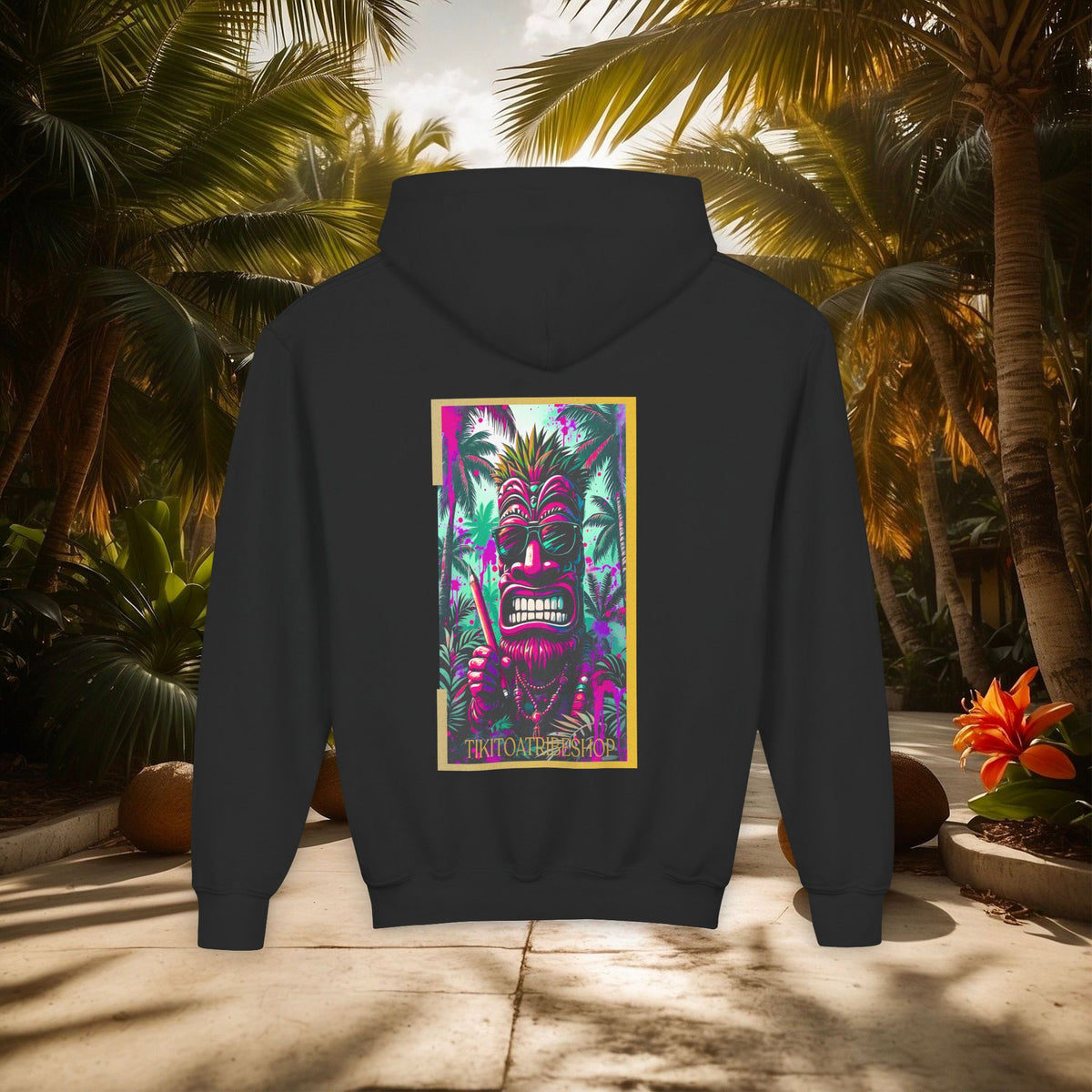 THE TIKI SPIRIT - Thick hooded sweatshirt for youth