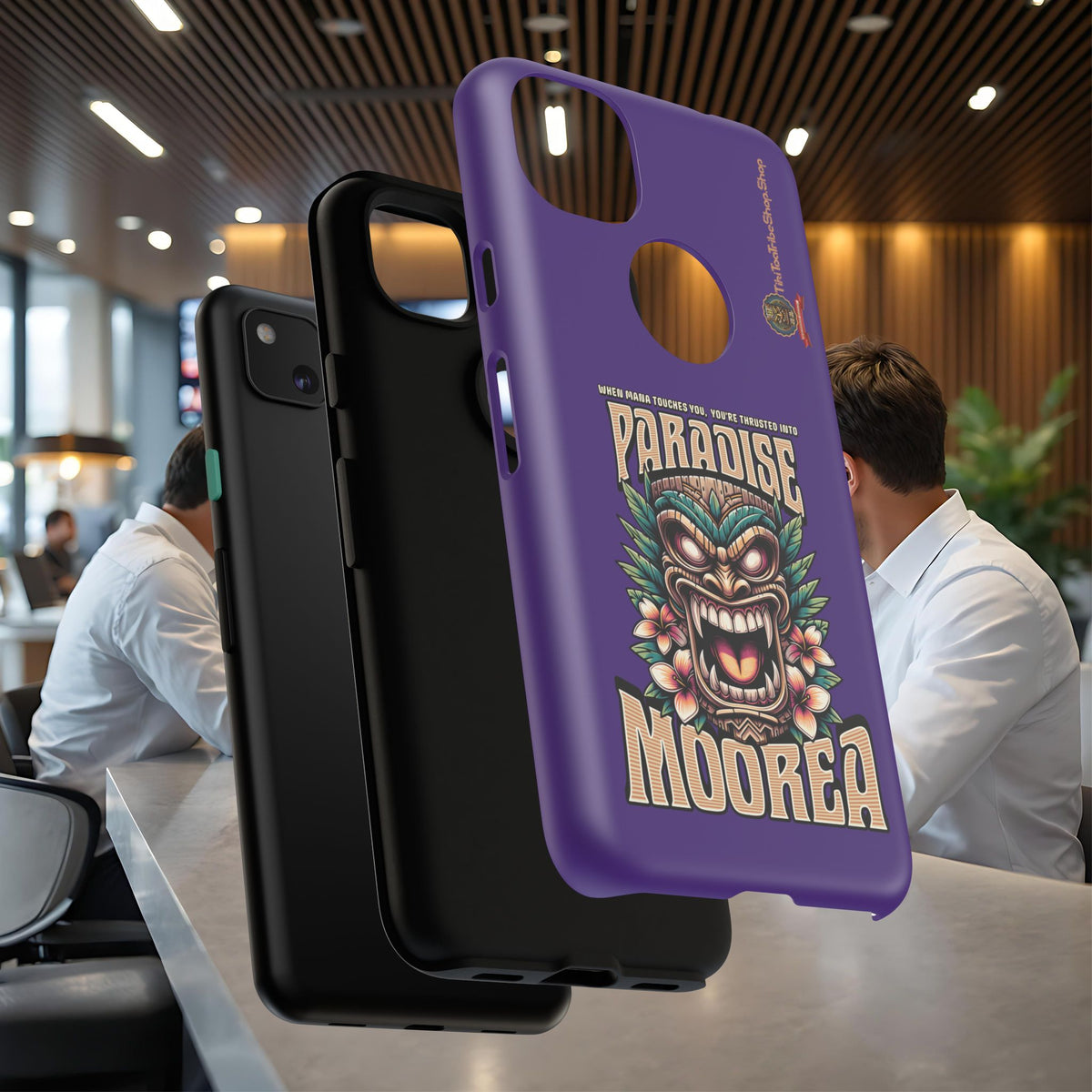 Moorea – Coque Antichoc Premium Tiki Fenua