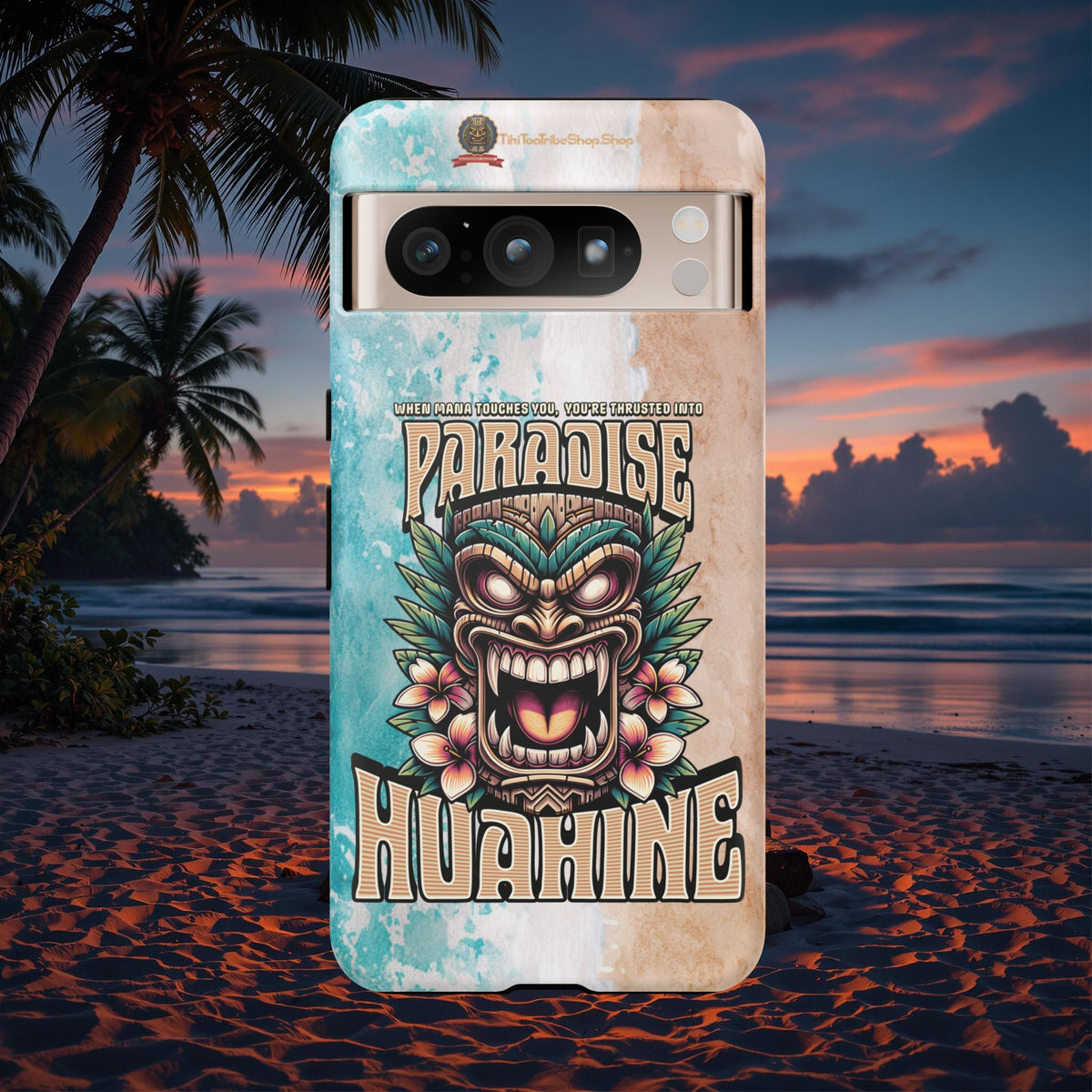 Huahine – Coque Antichoc Premium Tiki Fenua