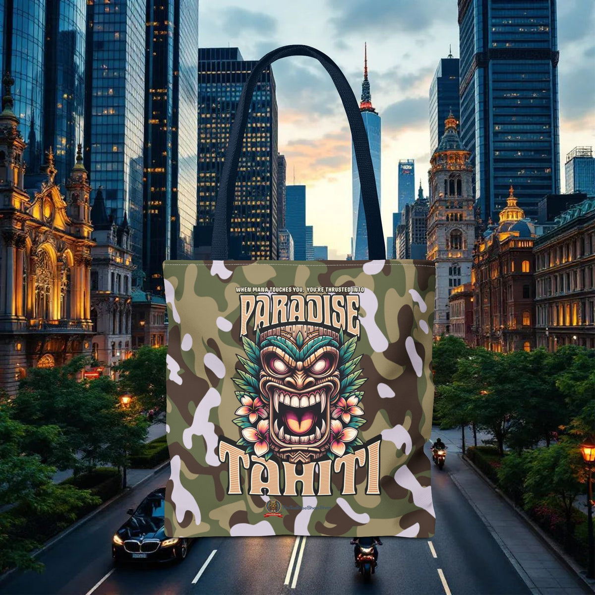 Tote Bag - 'Paradise Tahiti'