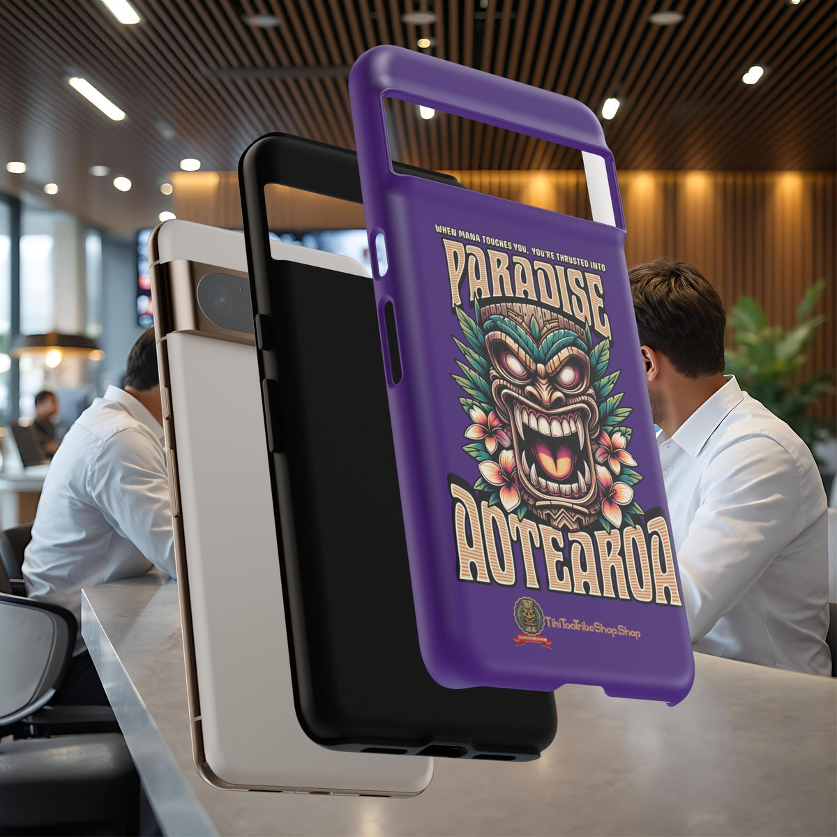 Aotearoa – Tiki Maori &amp; Ancestral Mana Shockproof Case