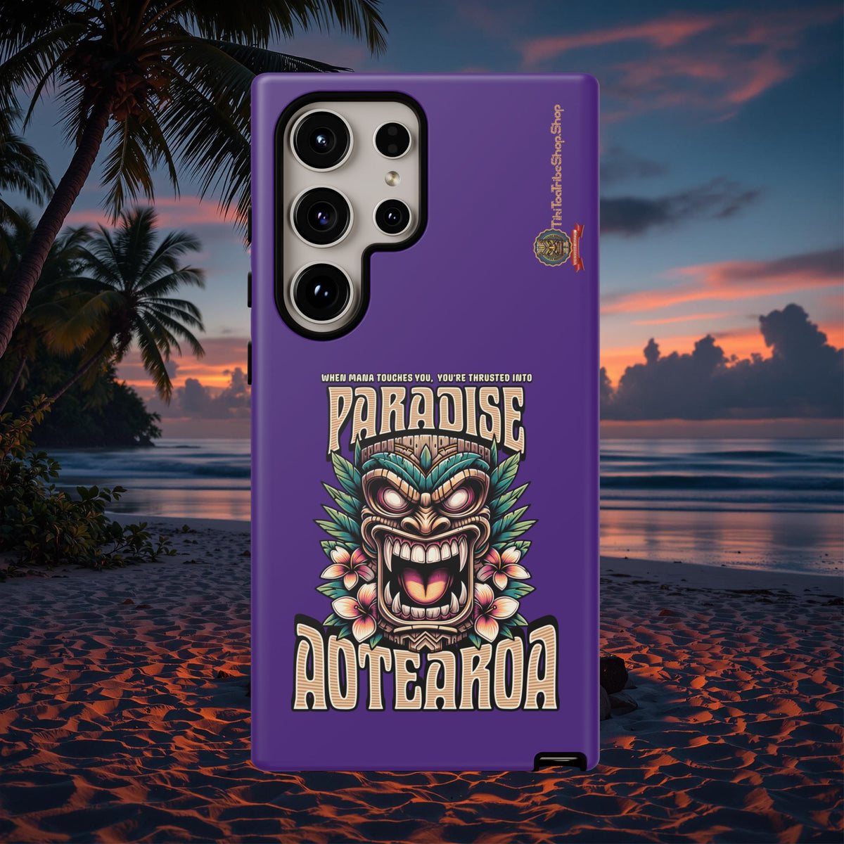 Aotearoa – Tiki Maori &amp; Ancestral Mana Shockproof Case