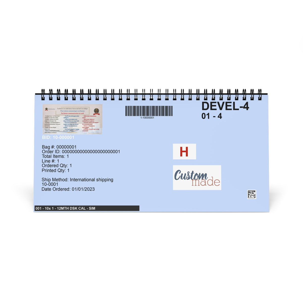Statut de Bureau - Votre Signal de Tranquillité Multilingue !