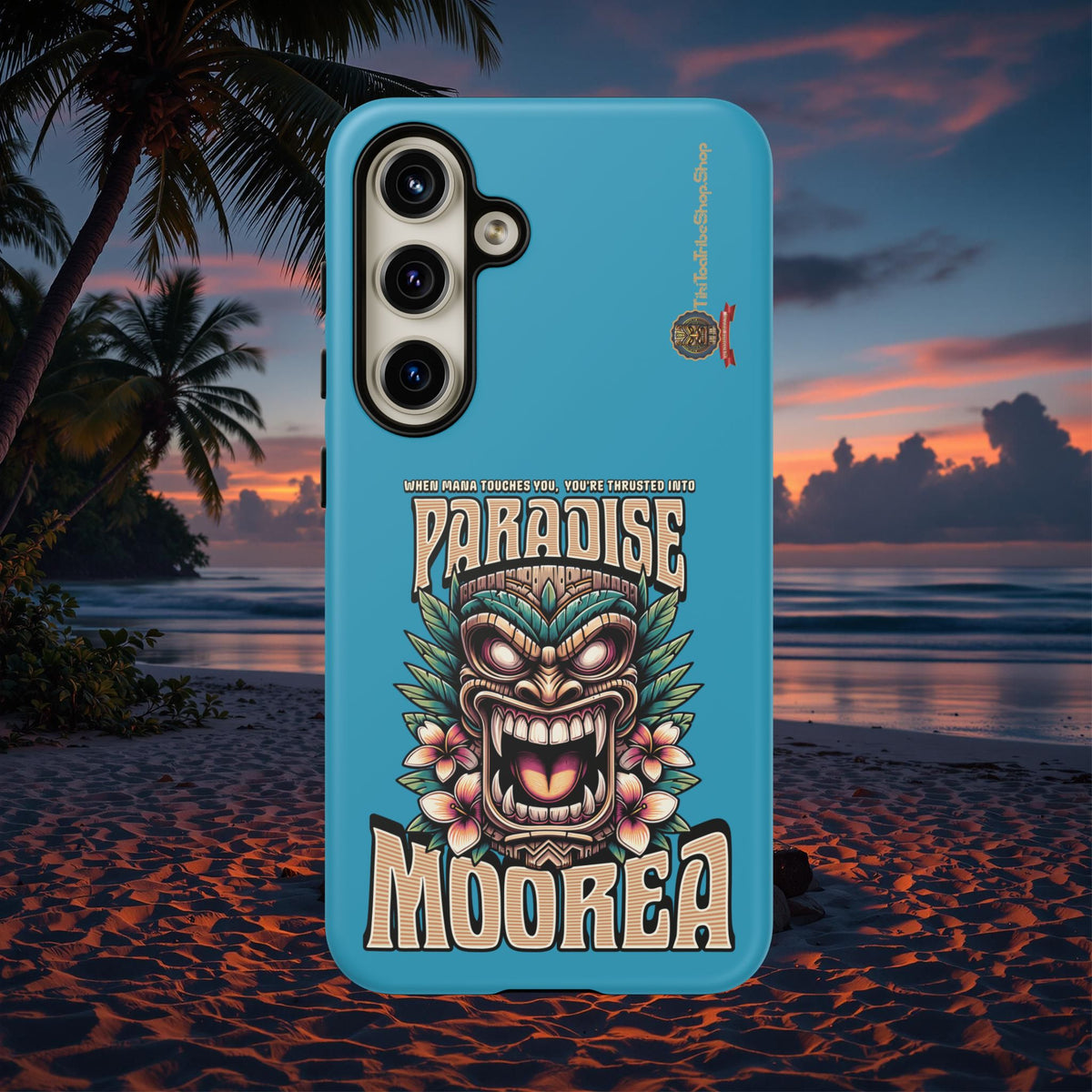 Moorea – Coque Antichoc Premium Tiki Fenua