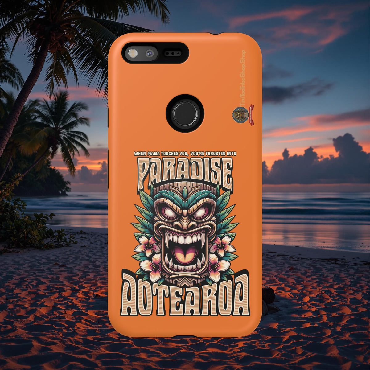 Aotearoa – Coque Antichoc Tiki Maori & Mana Ancestral